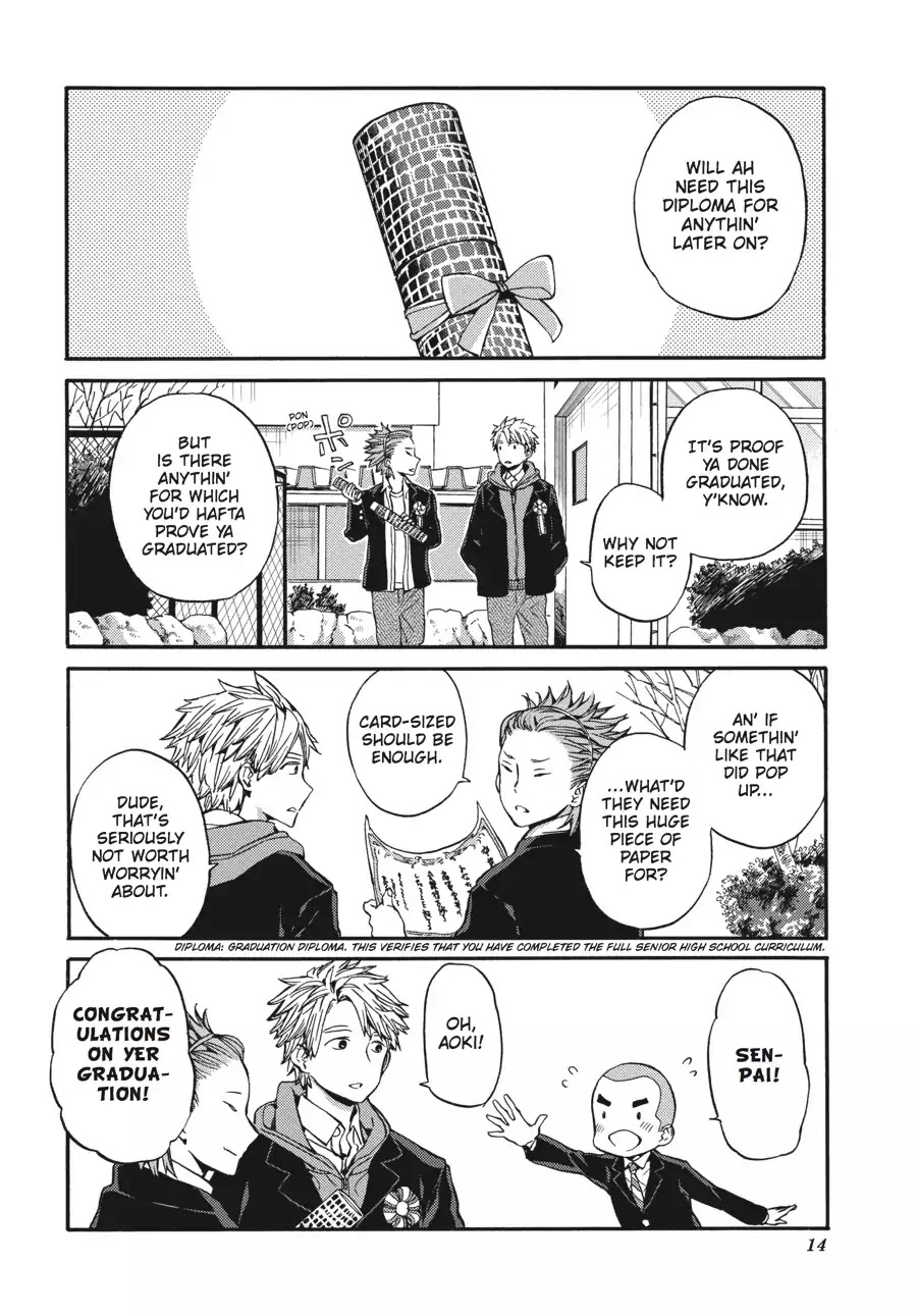 Barakamon Chapter 115 page 15 - Chapter 115: Hiroshi Graduates