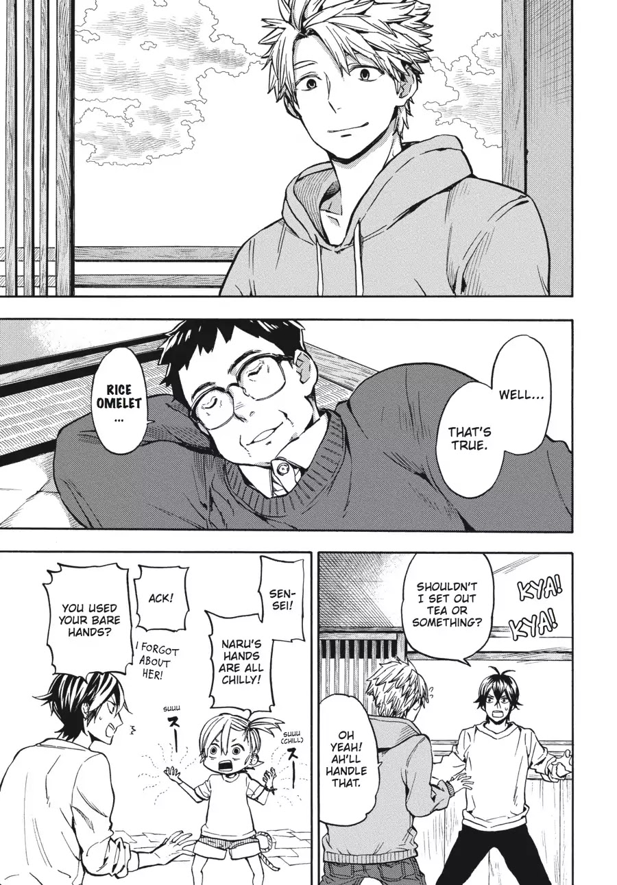 Barakamon Chapter 118 page 34 - Chapter 118: Totodon
