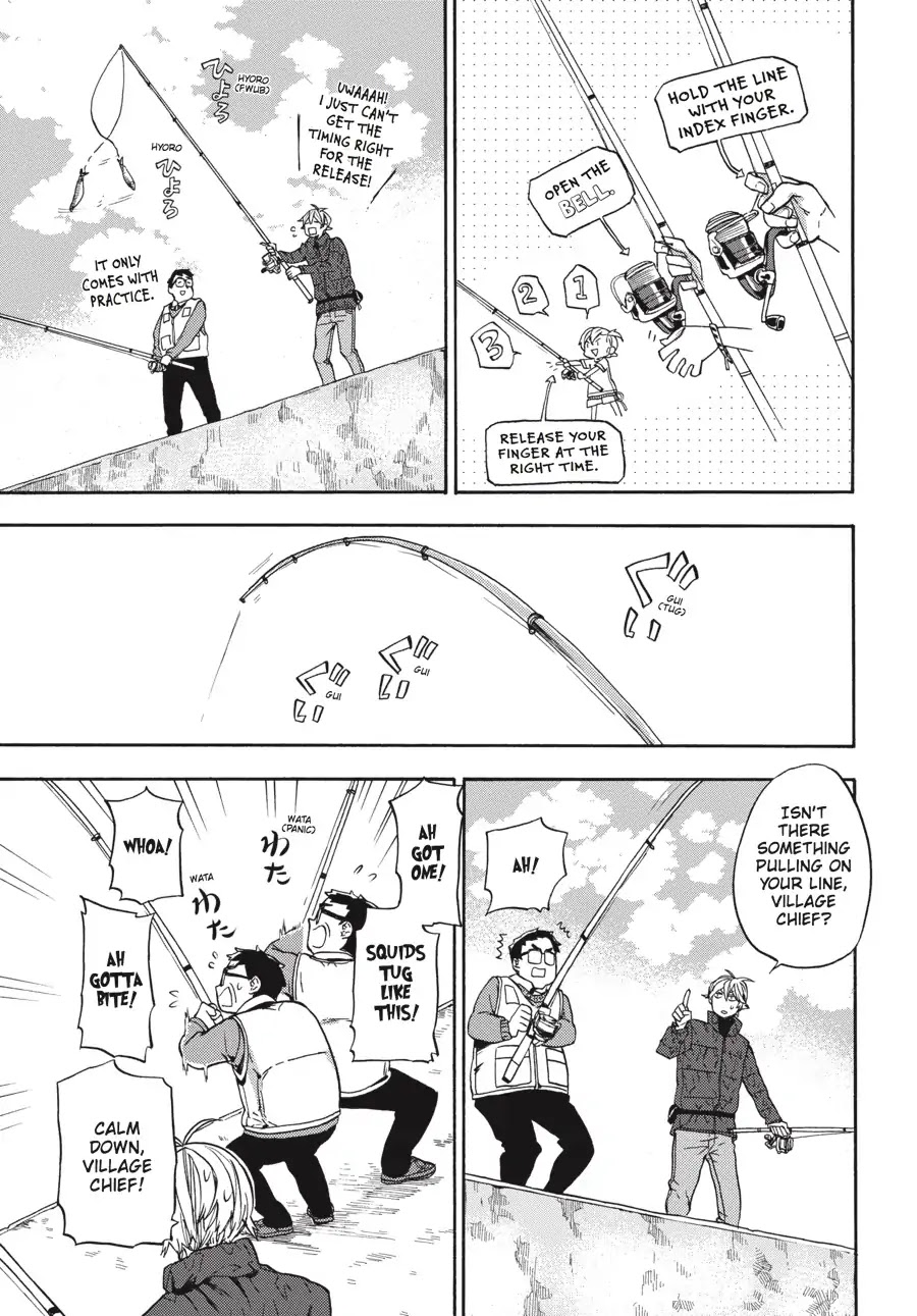 Barakamon Chapter 126 page 7 - Chapter 126: Ika ba Tsurogocha