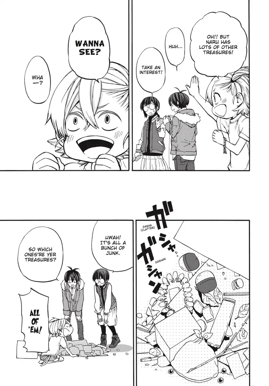 Barakamon Chapter 127.5 page 3 - Vol.17 Bonus: Danpo the 17th