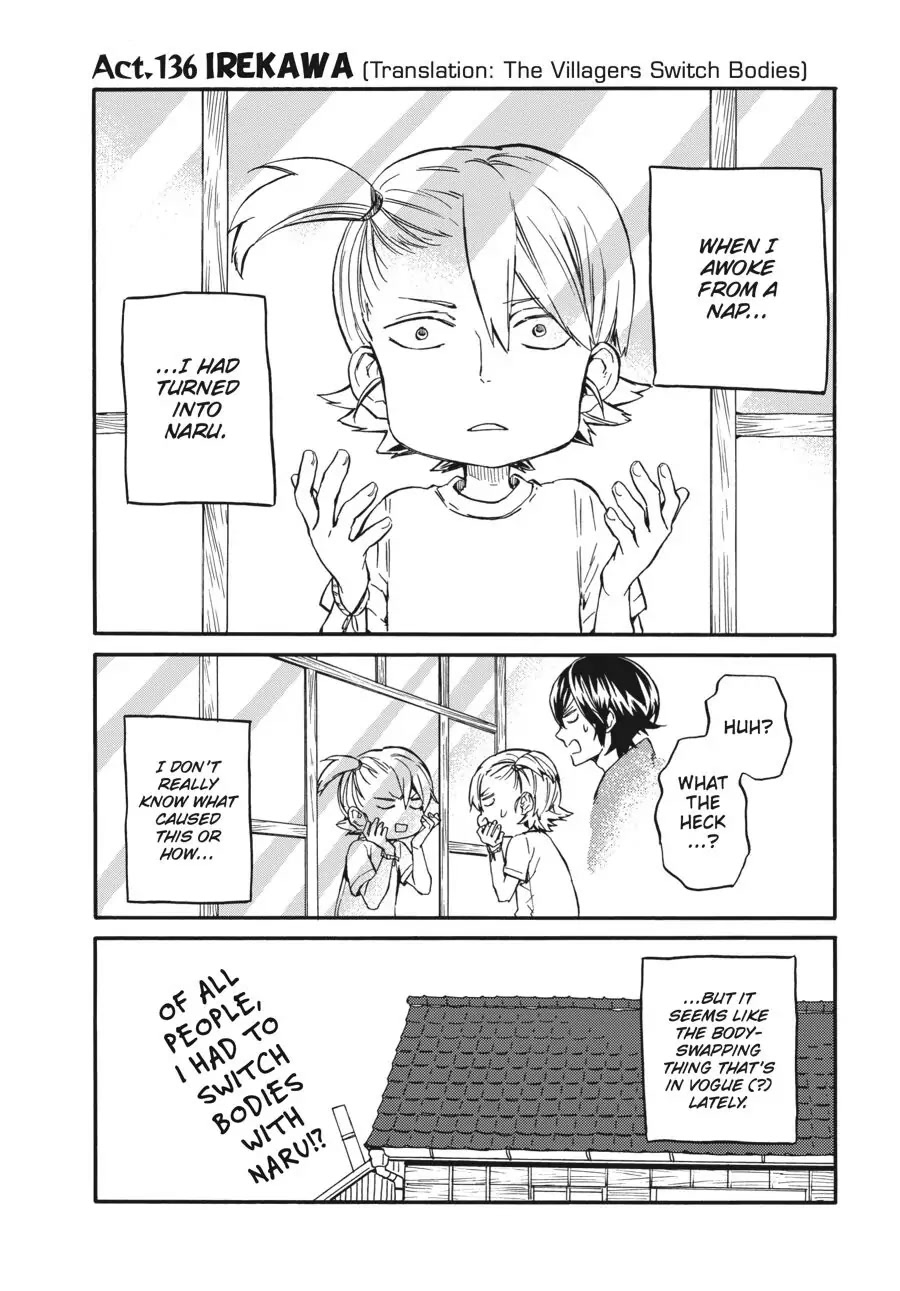 Barakamon Chapter 136 page 1 - Chapter 136: Act. 136: Irekawa