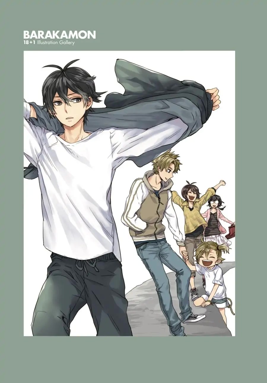 Barakamon Chapter 137.7 page 11 - Chapter 137.7: Illustration Gallery