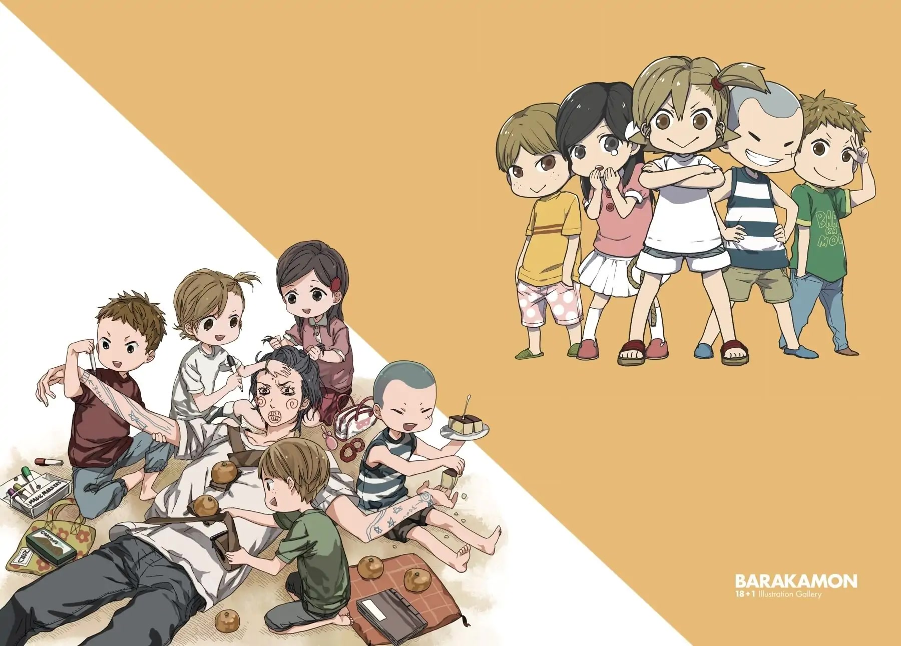 Barakamon Chapter 137.7 page 21 - Chapter 137.7: Illustration Gallery