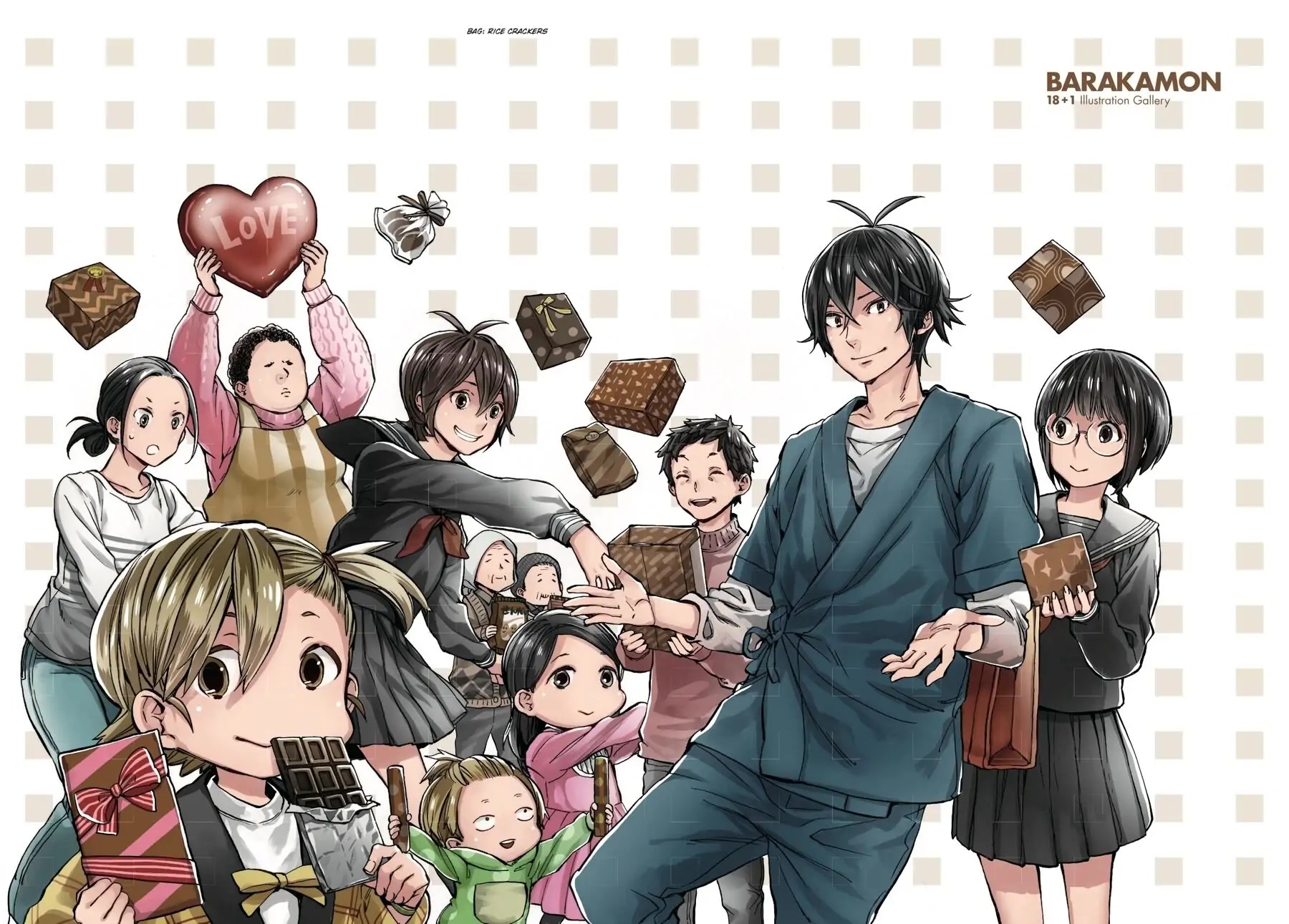 Barakamon Chapter 137.7 page 55 - Chapter 137.7: Illustration Gallery