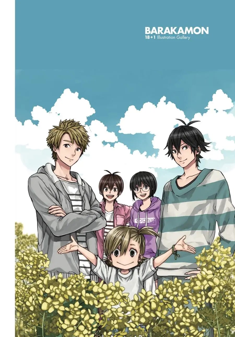 Barakamon Chapter 137.7 page 8 - Chapter 137.7: Illustration Gallery