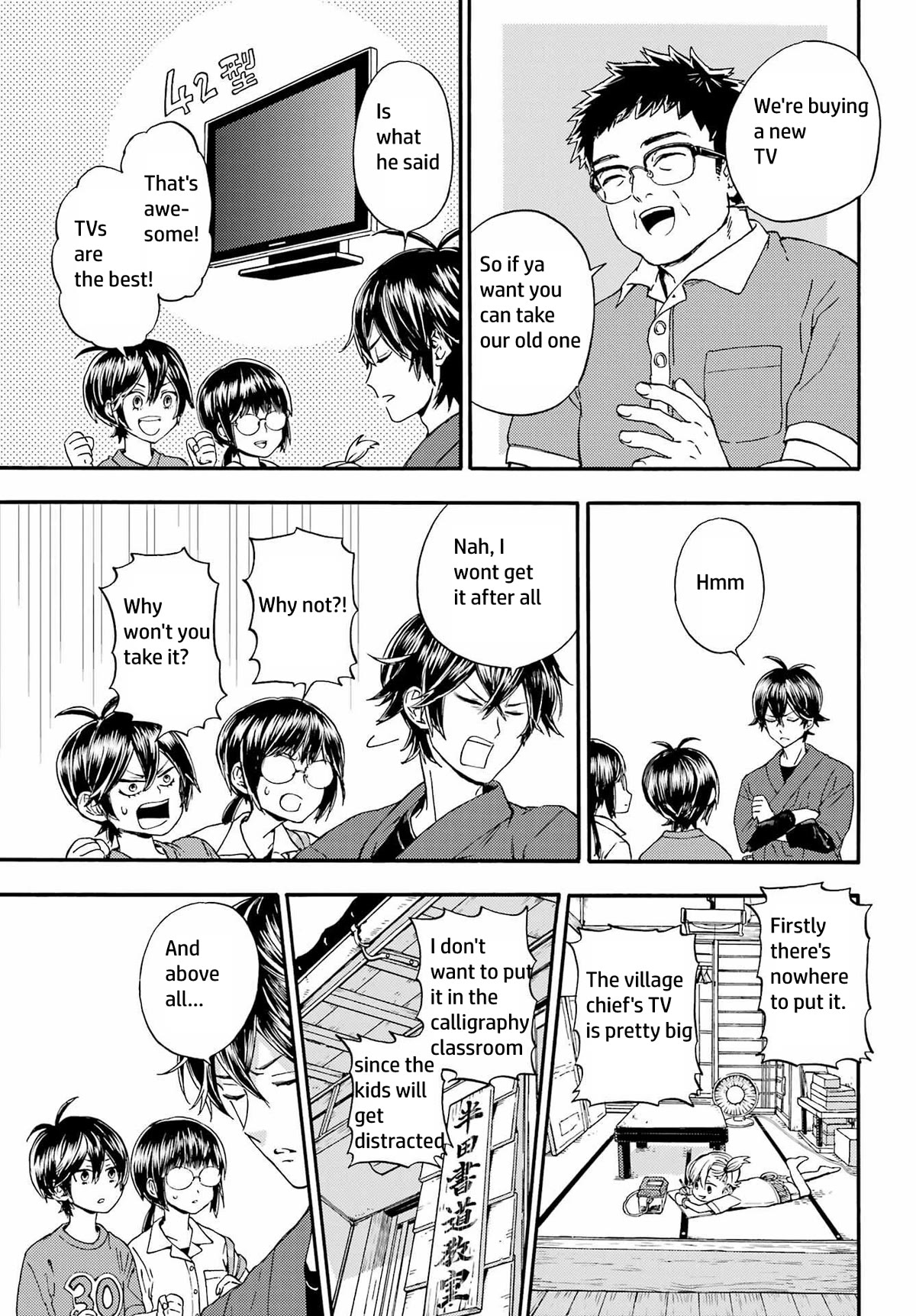 Barakamon Chapter 139 page 8 - Chapter 139: Mitemigocharu