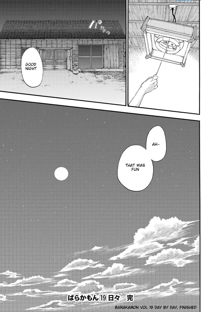 Barakamon Chapter 145 page 25 - Chapter 145: Hi Shite Bi Shite [END]