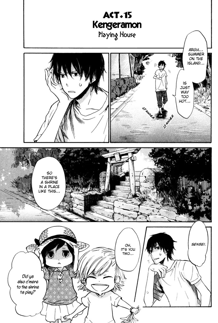 Barakamon Chapter 15 page 2 - Chapter 15: Kengeramon/Playing House
