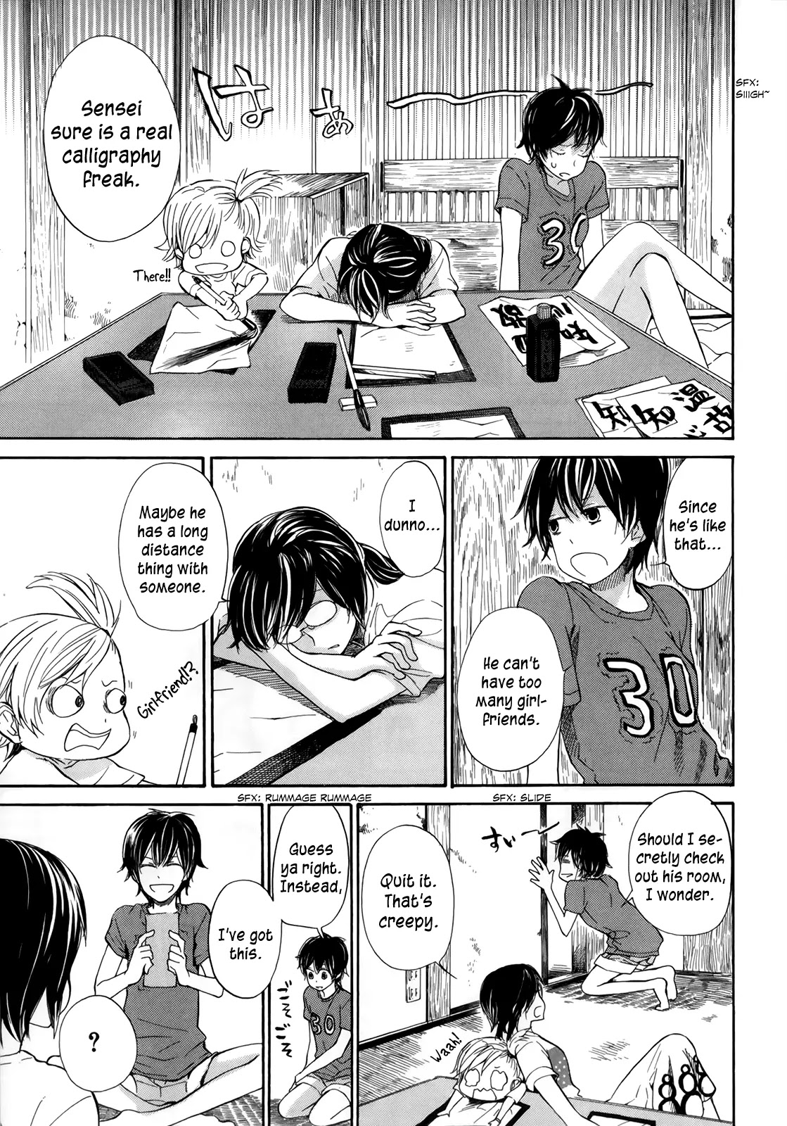 Barakamon Chapter 17 page 14 - Chapter 17: Osowa/Learning