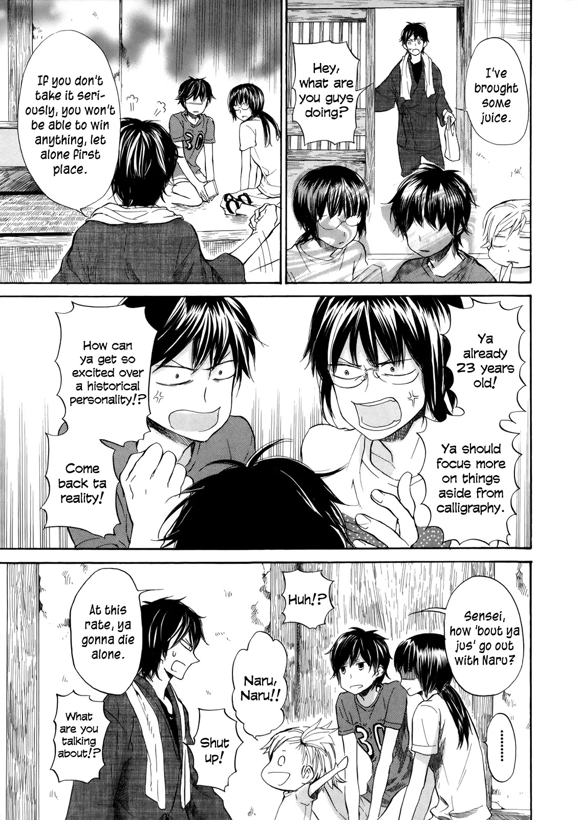 Barakamon Chapter 17 page 18 - Chapter 17: Osowa/Learning