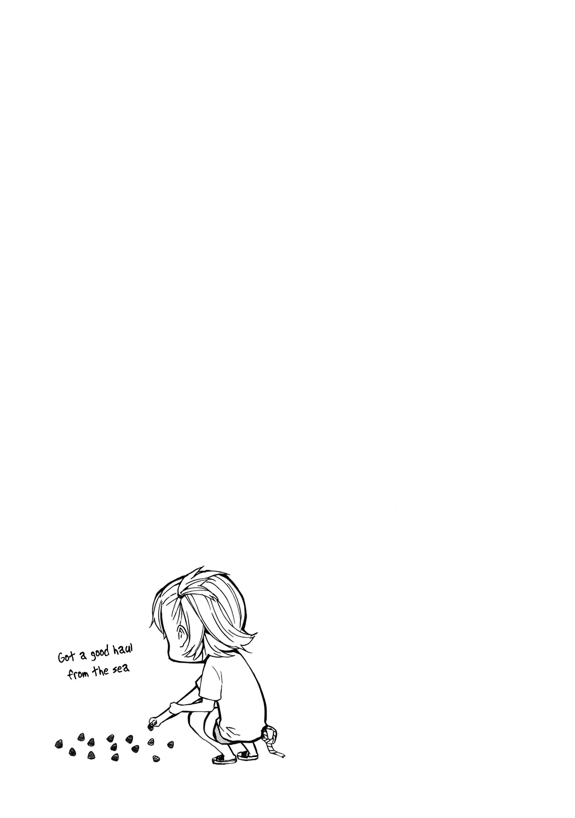 Barakamon Chapter 18 page 34 - Chapter 18: Un ni Oegii/Going to Swim at the Beach