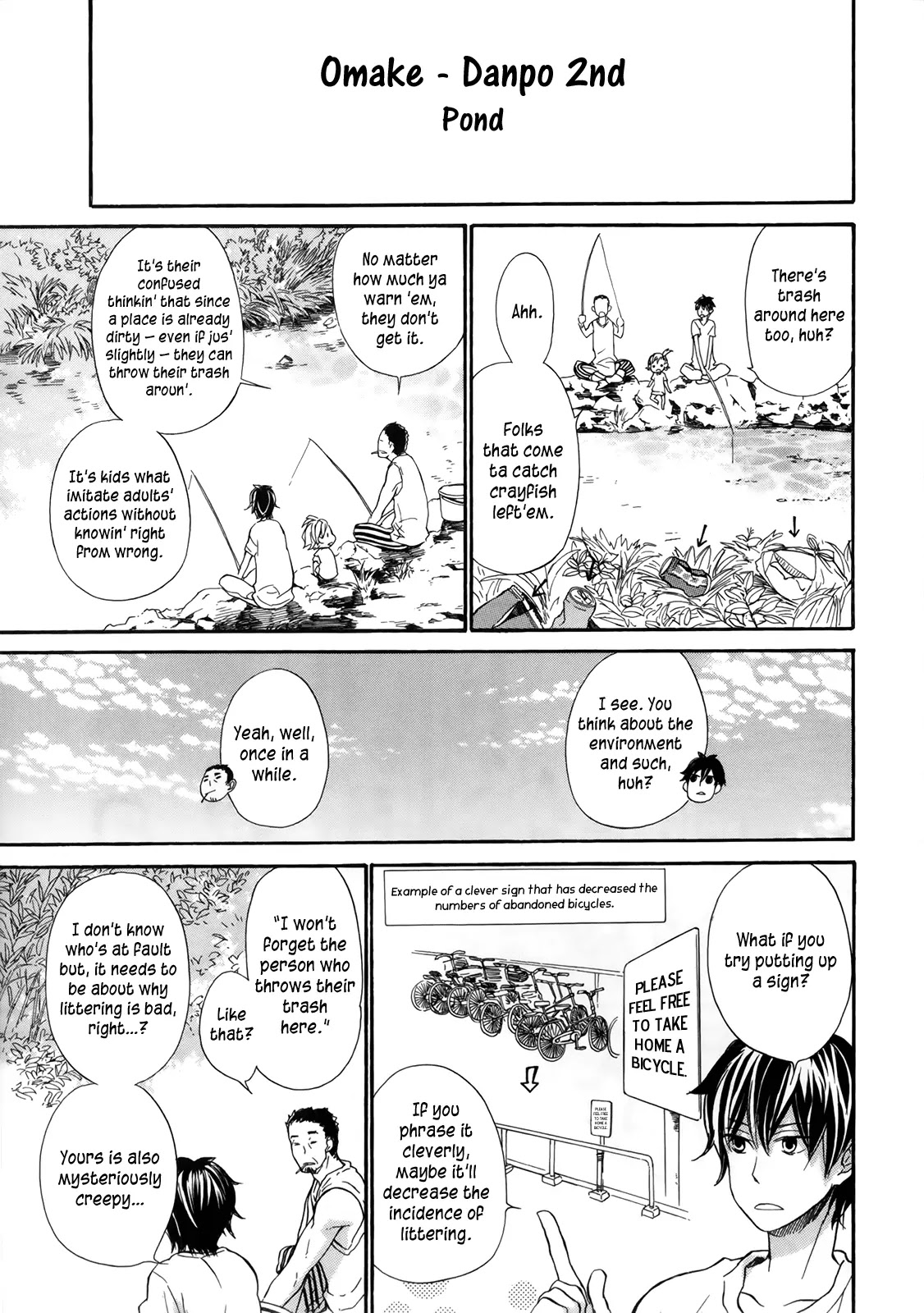 Barakamon Chapter 18 page 36 - Chapter 18: Un ni Oegii/Going to Swim at the Beach