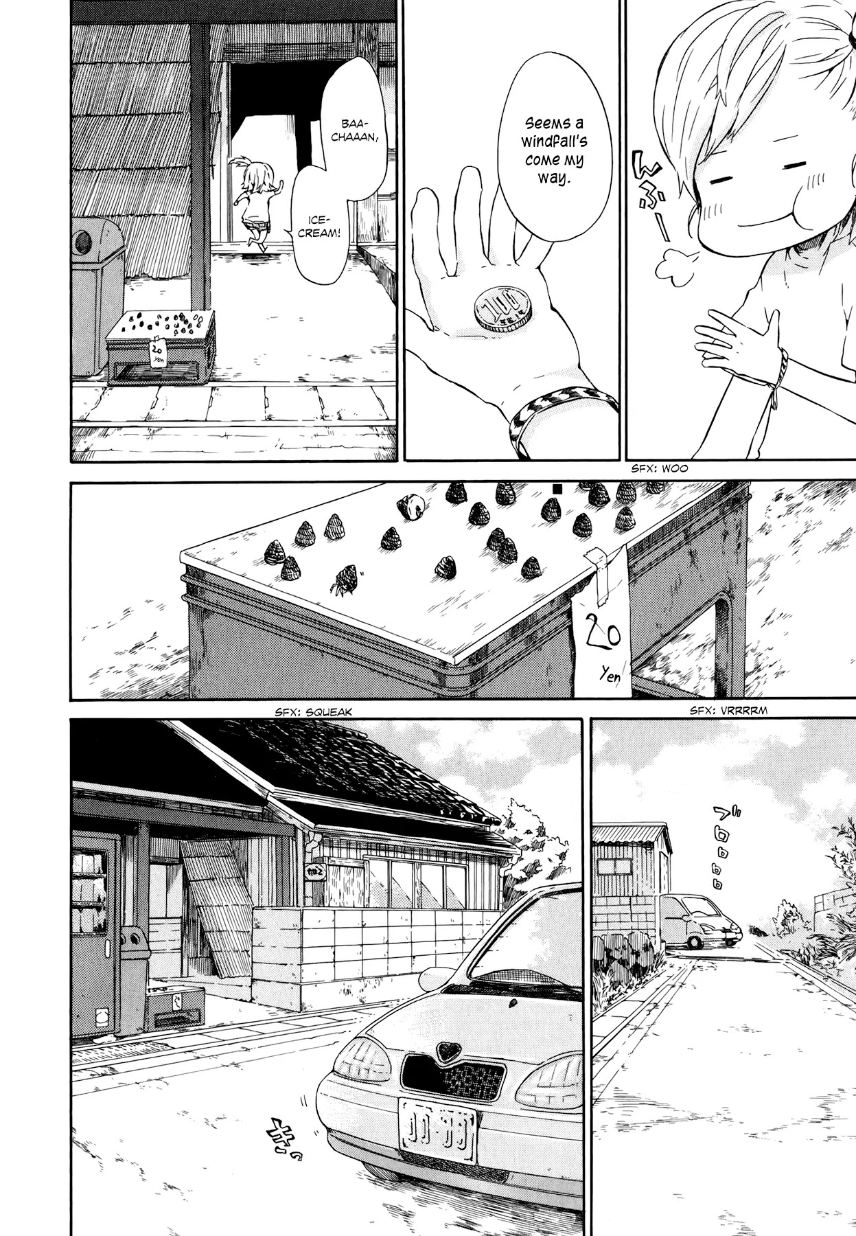 Barakamon Chapter 19 page 12 - Chapter 19: Mina to Gona/Whelks and Hermit Crabs