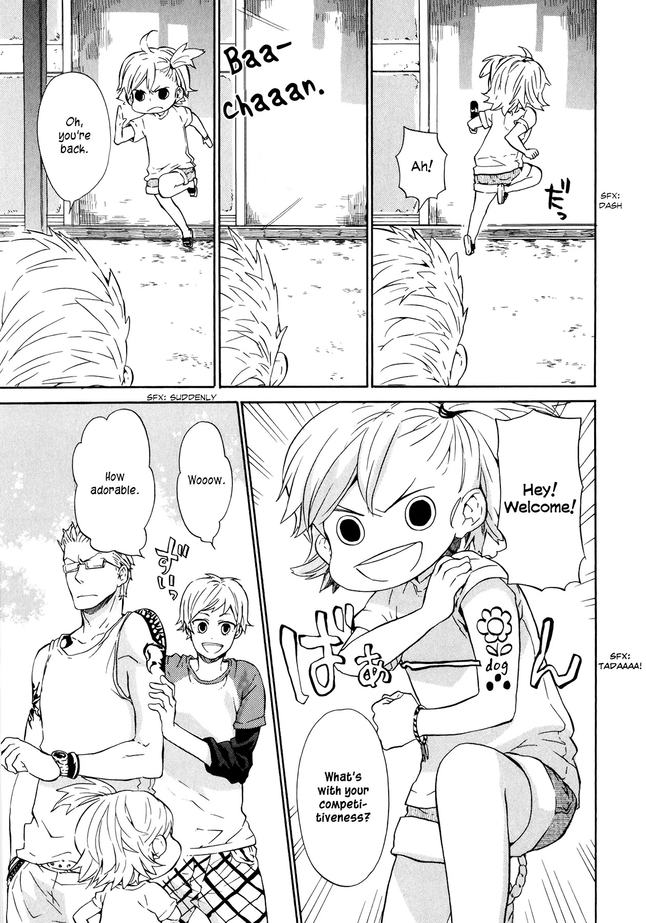 Barakamon Chapter 19 page 15 - Chapter 19: Mina to Gona/Whelks and Hermit Crabs