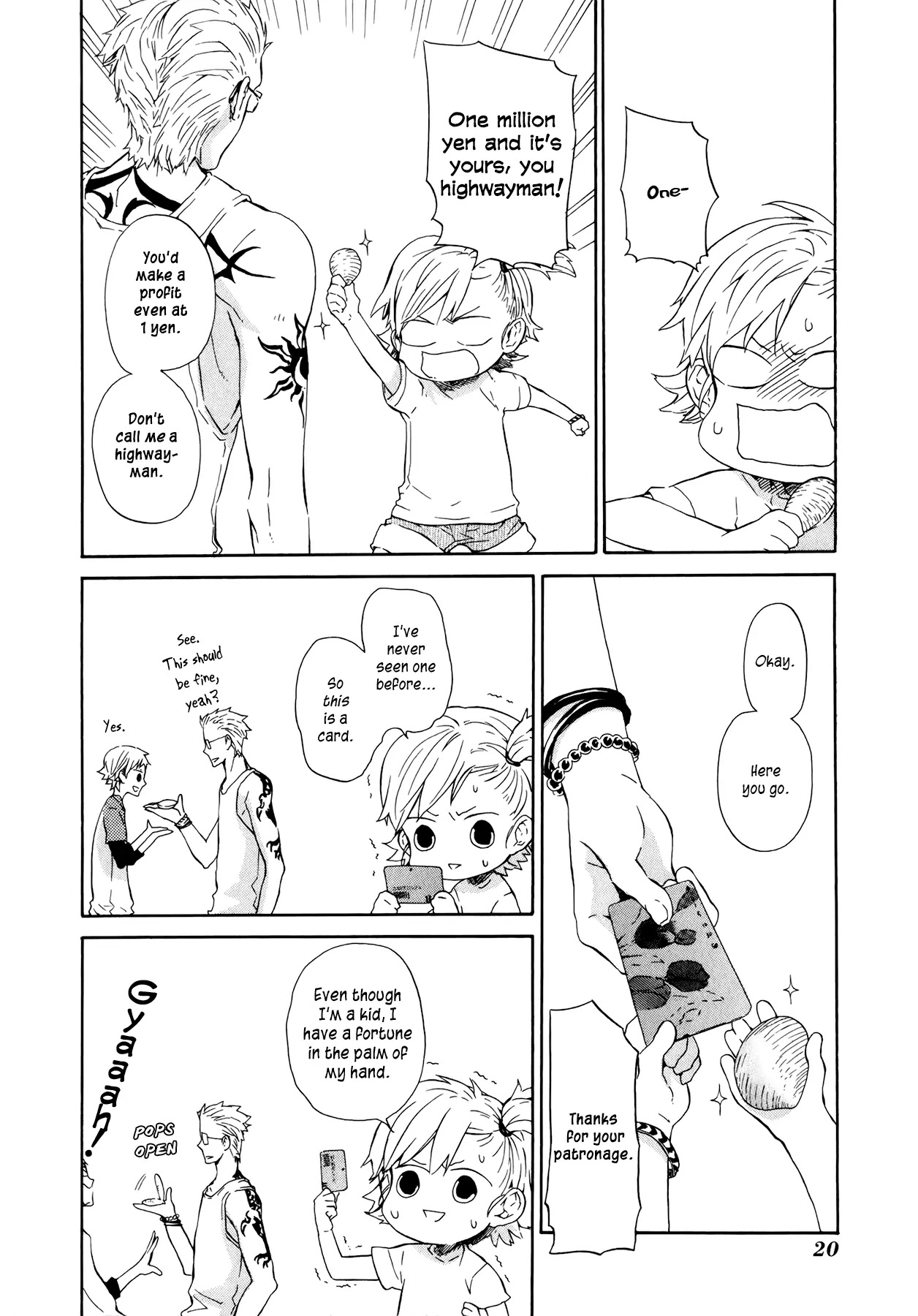 Barakamon Chapter 19 page 22 - Chapter 19: Mina to Gona/Whelks and Hermit Crabs