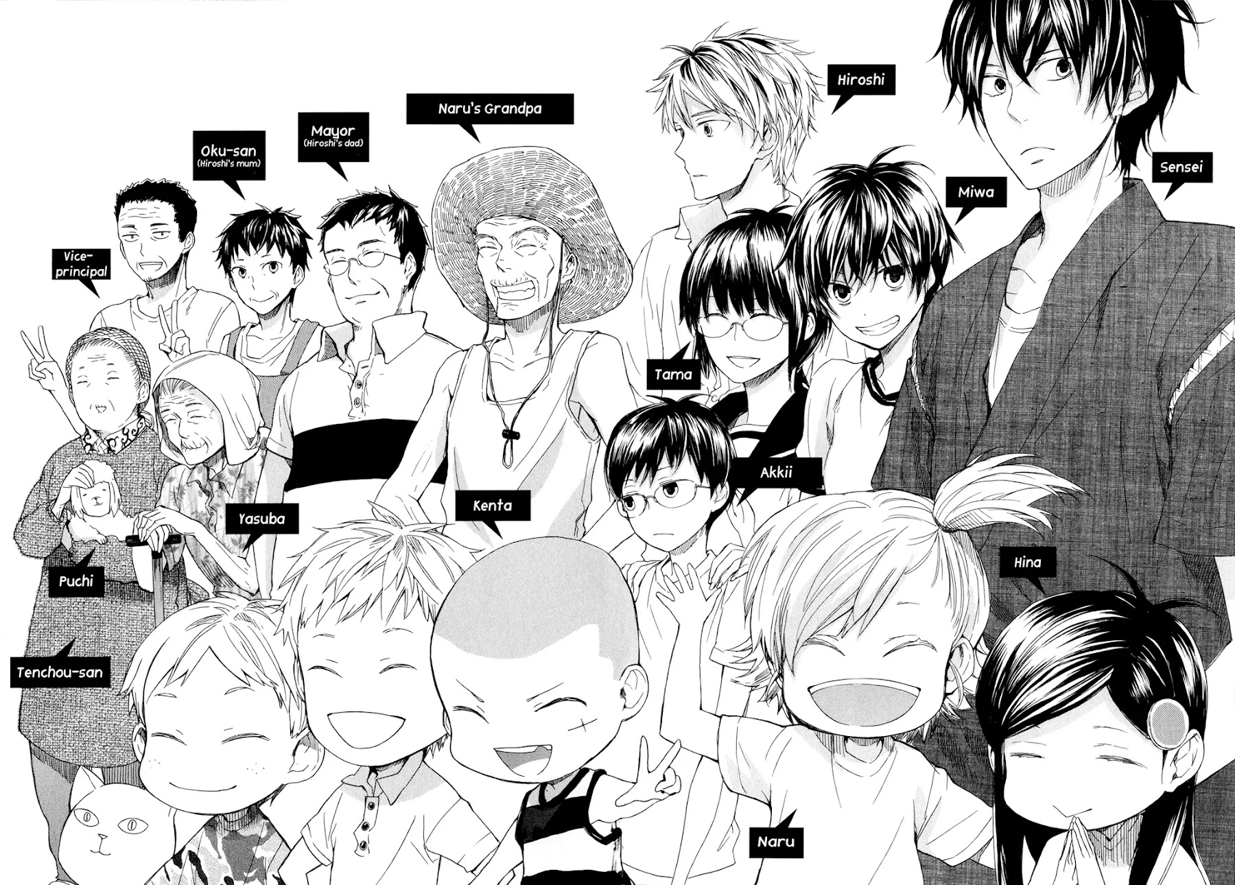 Barakamon Chapter 19 page 5 - Chapter 19: Mina to Gona/Whelks and Hermit Crabs