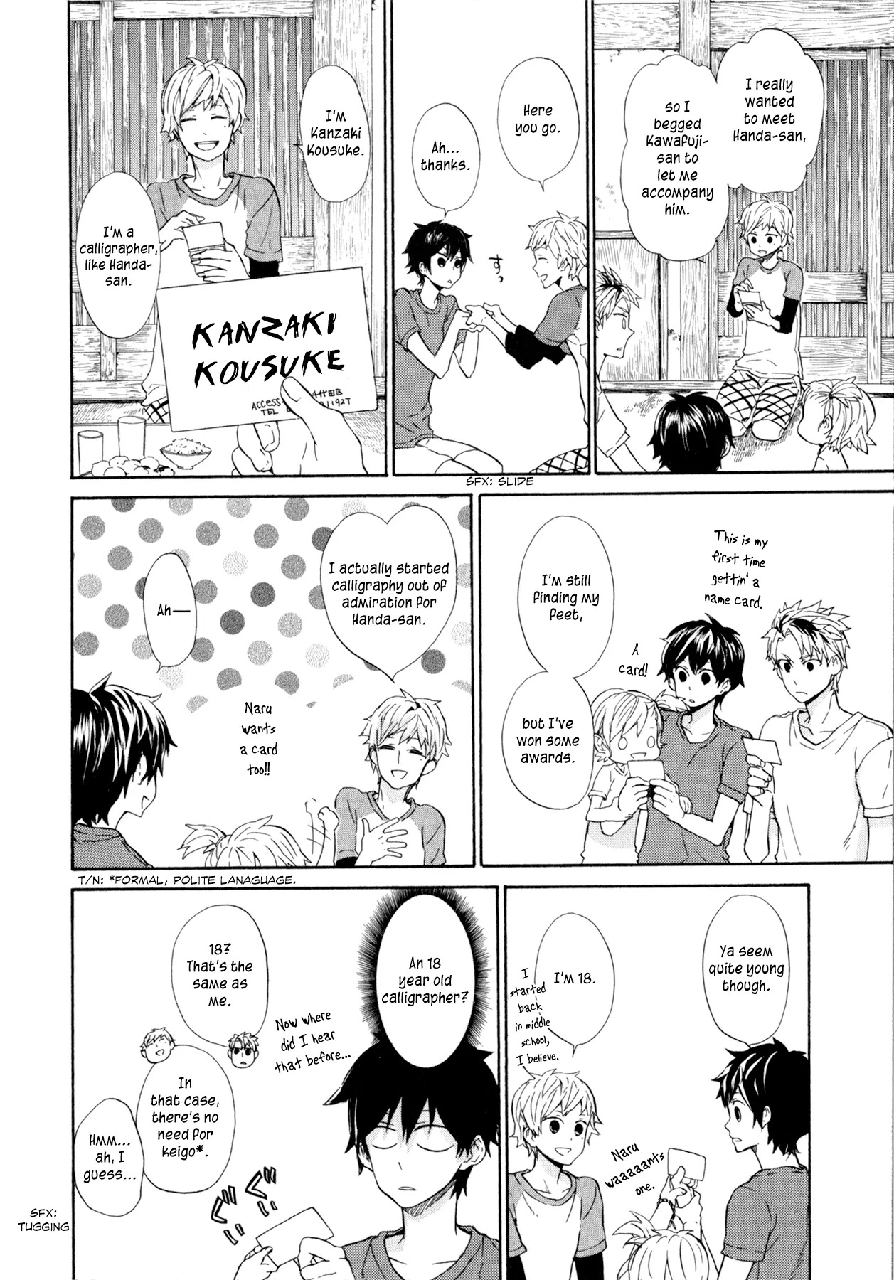 Barakamon Chapter 20 page 14 - Chapter 20: Yumeshi/Dinner