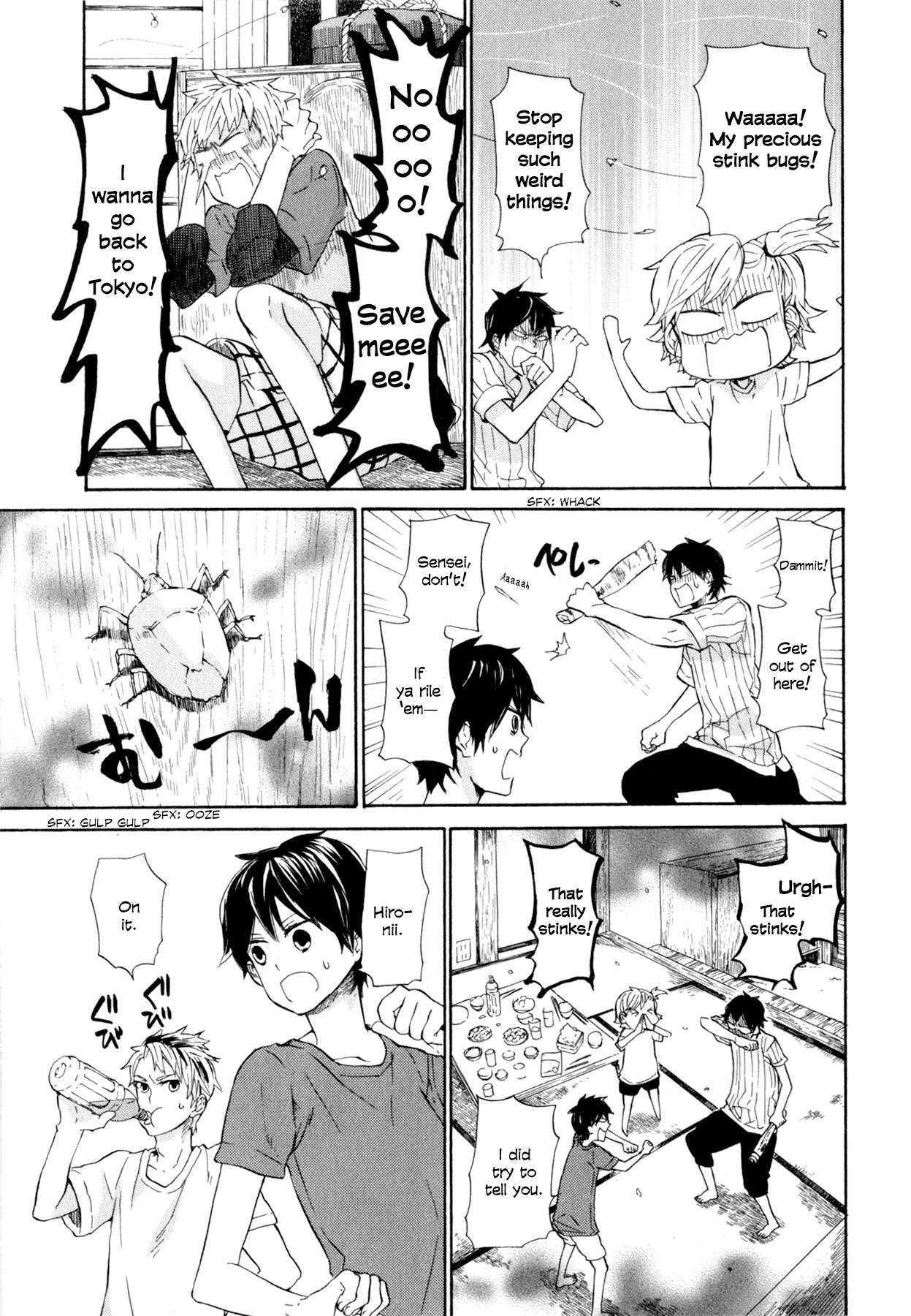 Barakamon Chapter 20 page 23 - Chapter 20: Yumeshi/Dinner