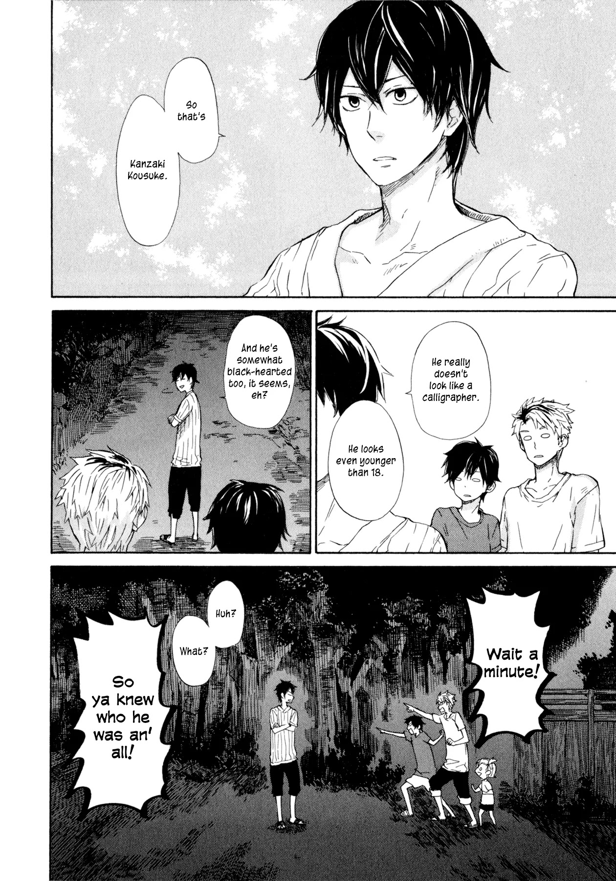 Barakamon Chapter 20 page 28 - Chapter 20: Yumeshi/Dinner
