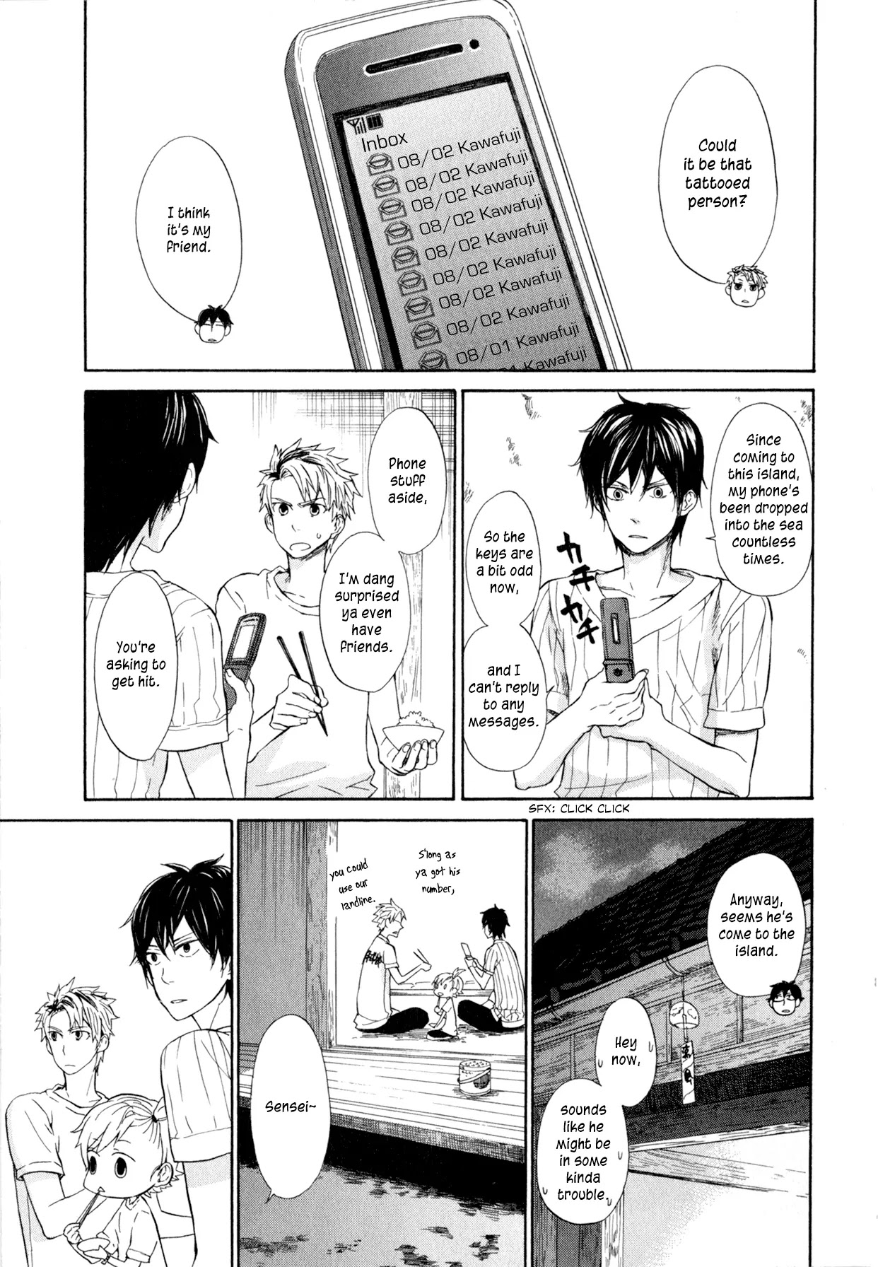 Barakamon Chapter 20 page 7 - Chapter 20: Yumeshi/Dinner
