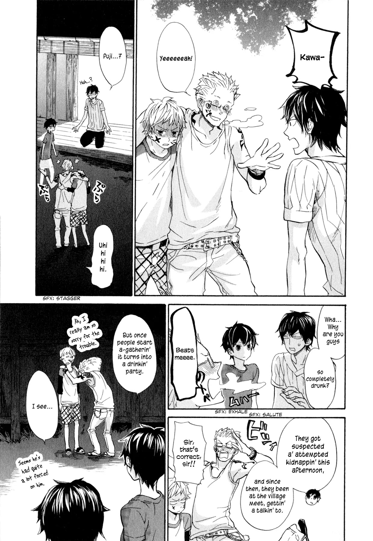 Barakamon Chapter 20 page 9 - Chapter 20: Yumeshi/Dinner