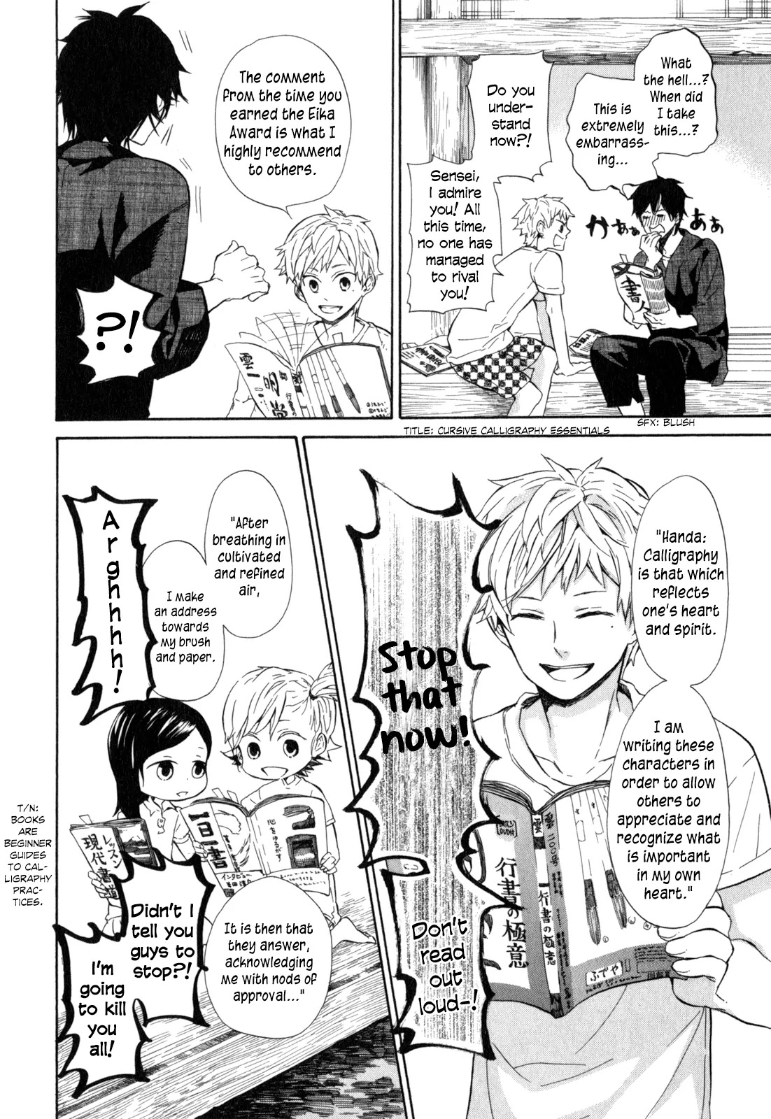 Barakamon Chapter 22 page 10 - Chapter 22: Yakamashika/Fussy and Noisy