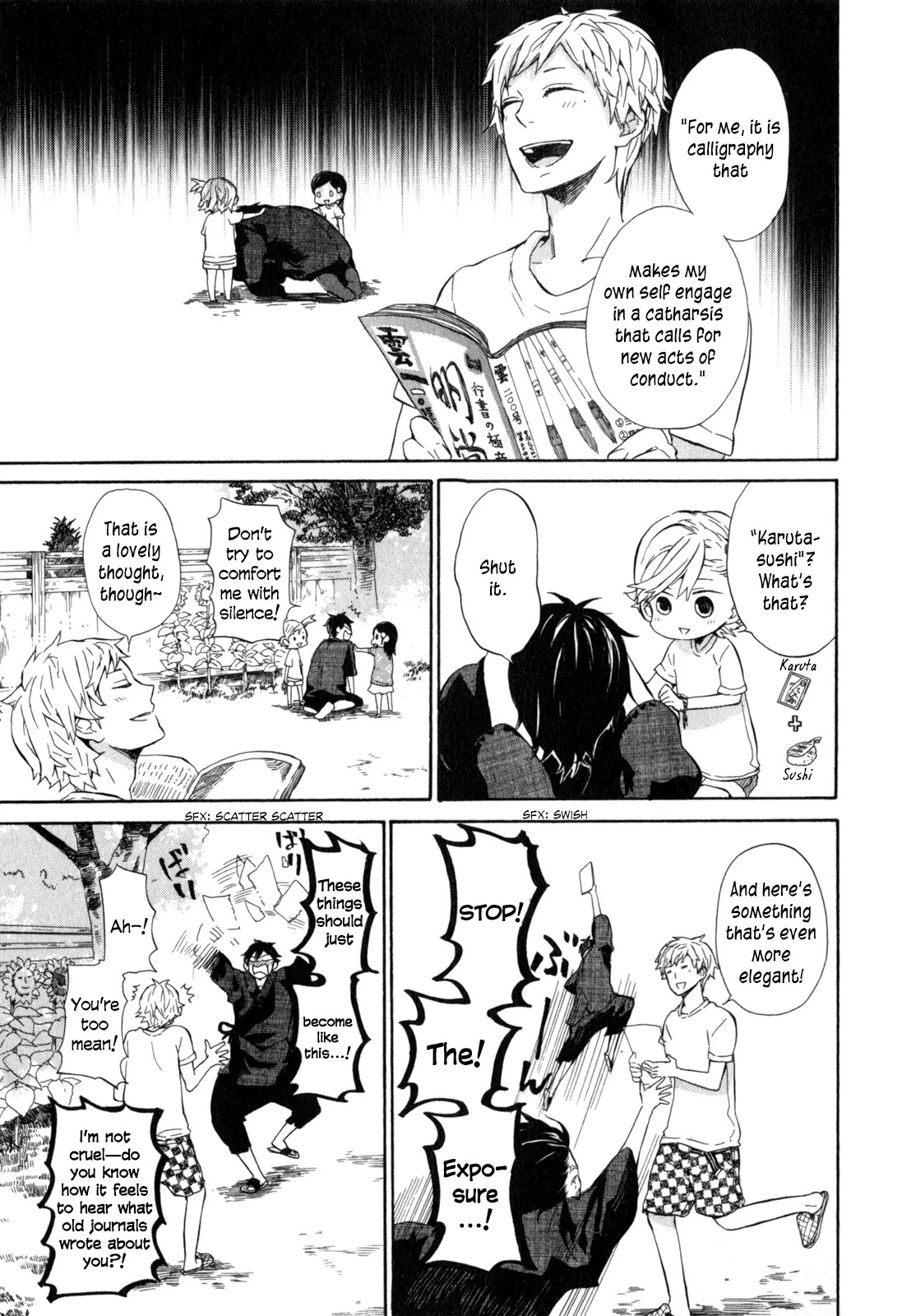 Barakamon Chapter 22 page 11 - Chapter 22: Yakamashika/Fussy and Noisy
