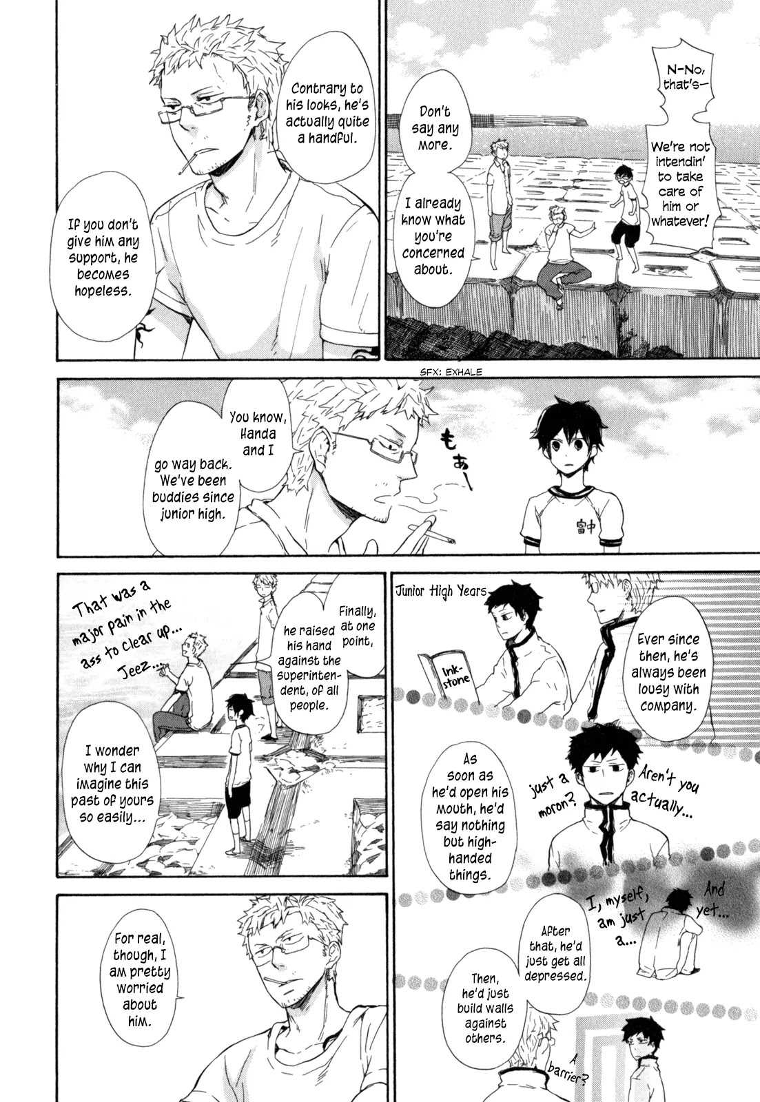 Barakamon Chapter 22 page 16 - Chapter 22: Yakamashika/Fussy and Noisy