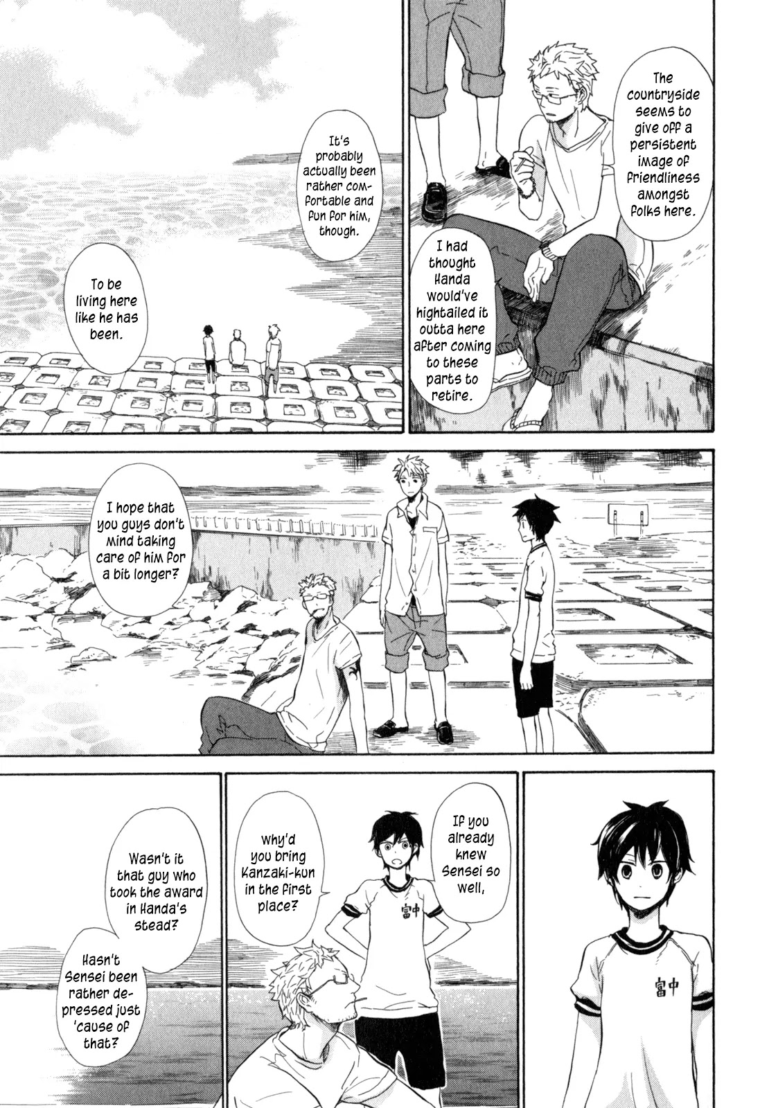 Barakamon Chapter 22 page 17 - Chapter 22: Yakamashika/Fussy and Noisy