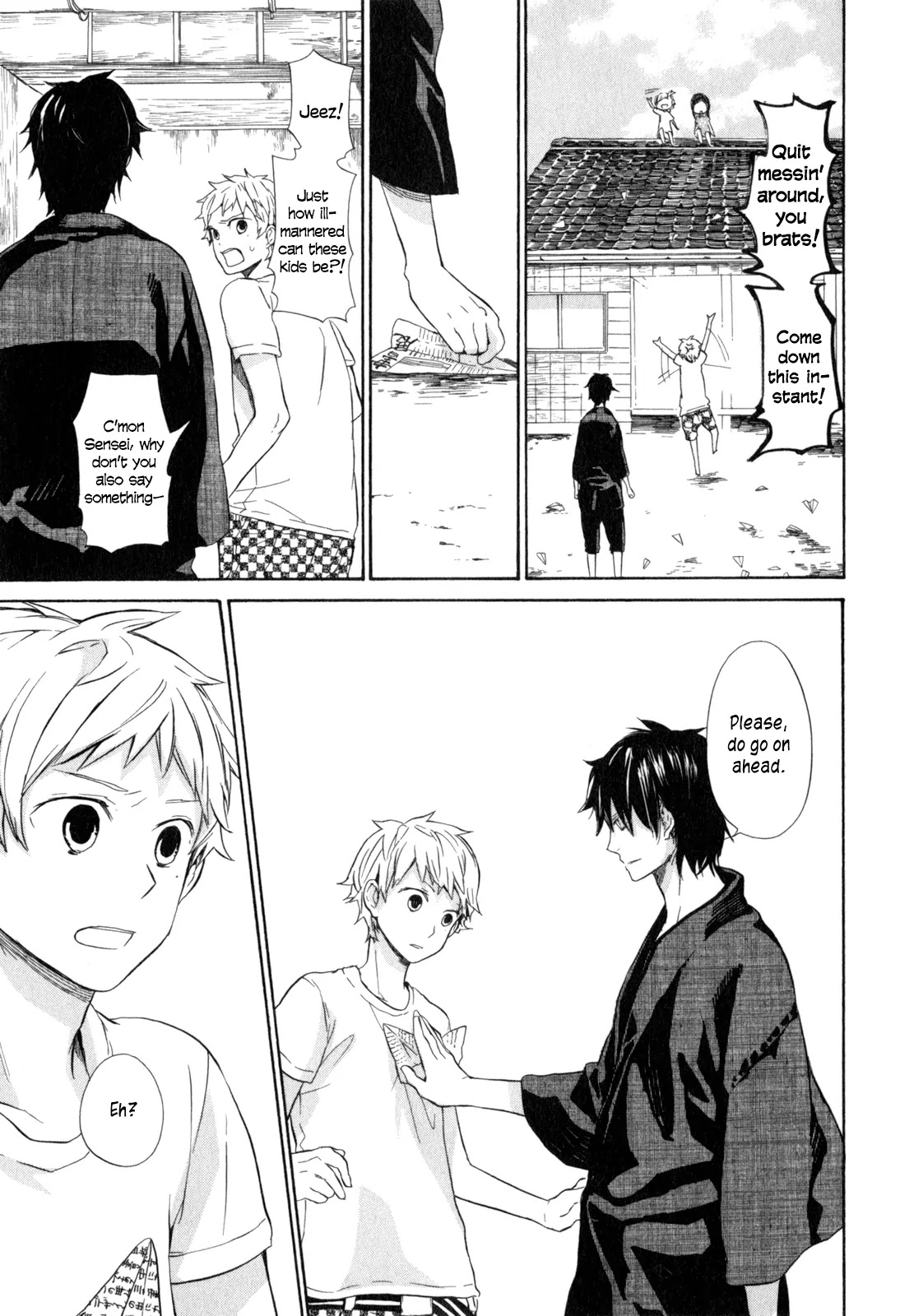 Barakamon Chapter 22 page 31 - Chapter 22: Yakamashika/Fussy and Noisy
