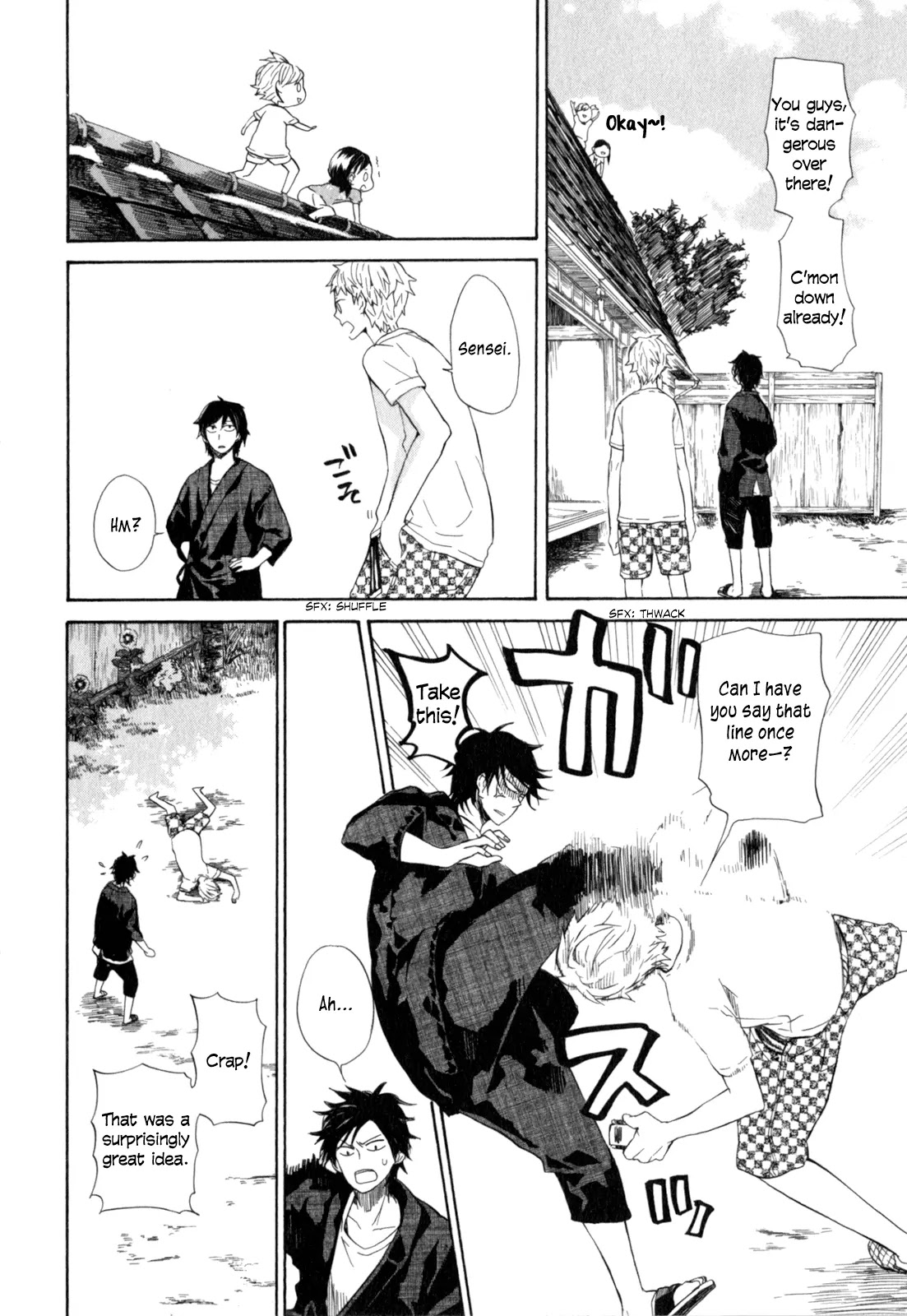 Barakamon Chapter 22 page 34 - Chapter 22: Yakamashika/Fussy and Noisy