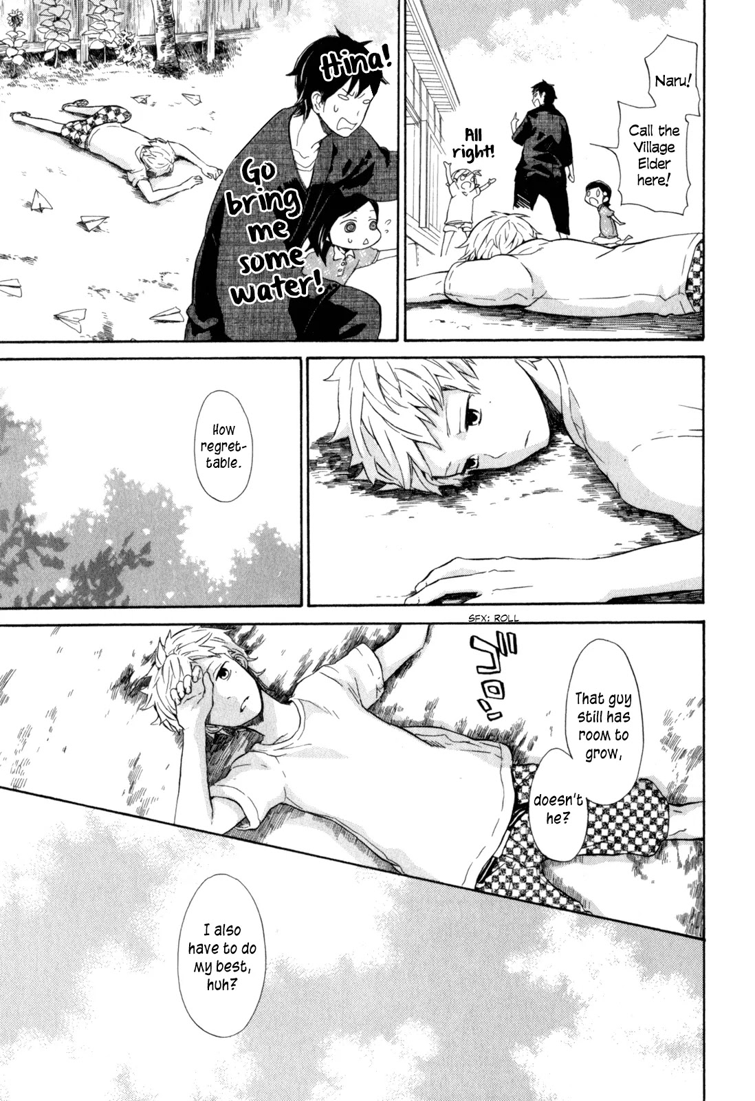 Barakamon Chapter 22 page 35 - Chapter 22: Yakamashika/Fussy and Noisy