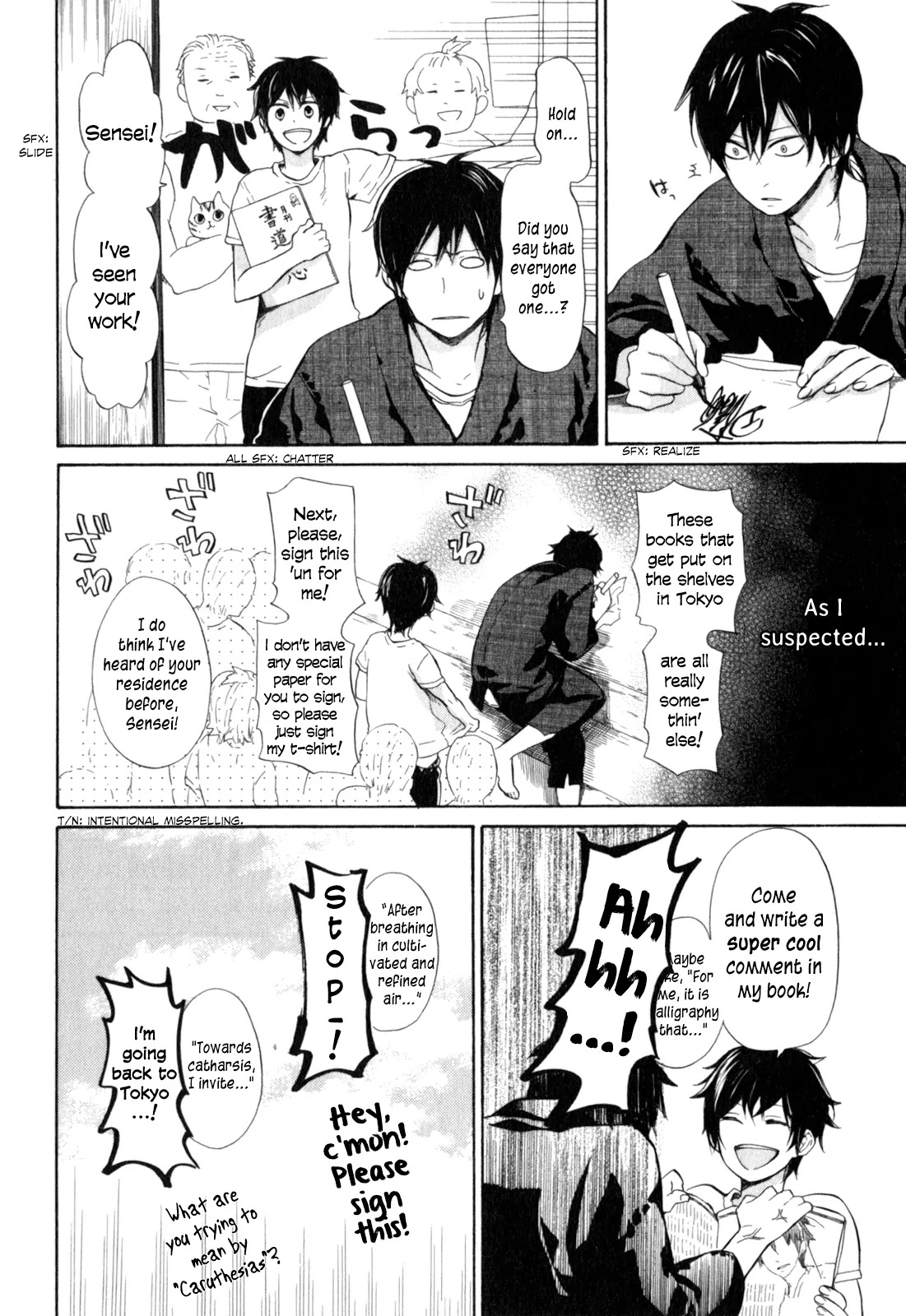 Barakamon Chapter 22 page 38 - Chapter 22: Yakamashika/Fussy and Noisy