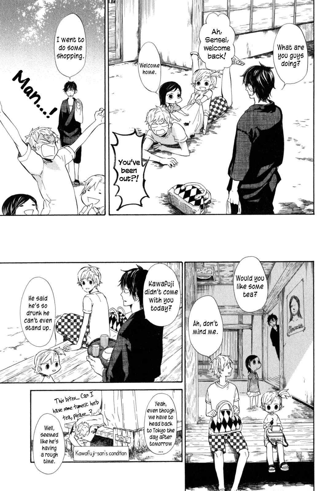 Barakamon Chapter 22 page 7 - Chapter 22: Yakamashika/Fussy and Noisy