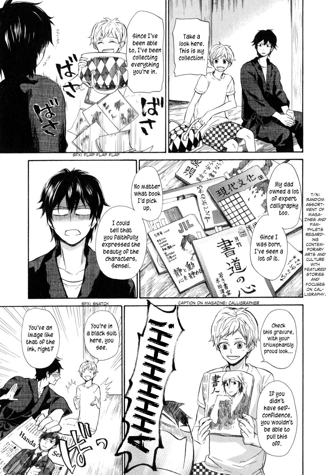 Barakamon Chapter 22 page 9 - Chapter 22: Yakamashika/Fussy and Noisy