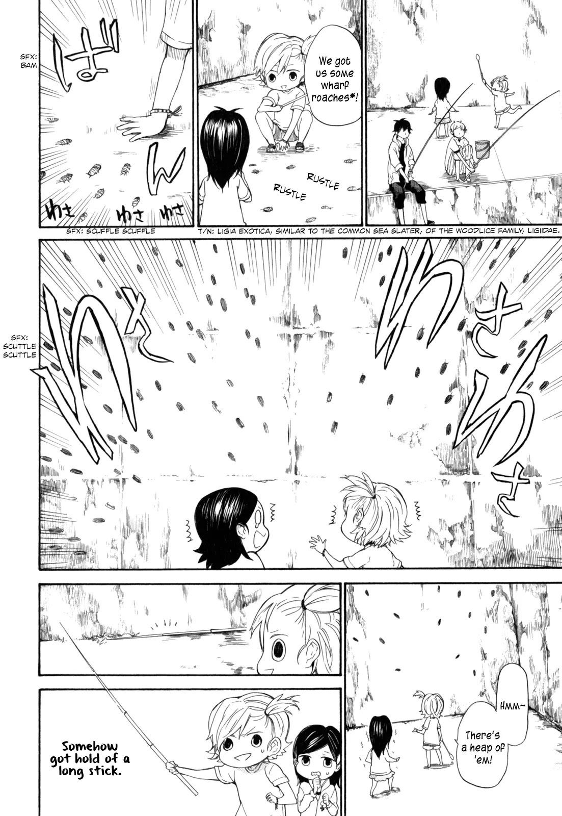 Barakamon Chapter 23 page 13 - Chapter 23: Hisan-iwo/High-grade Fish