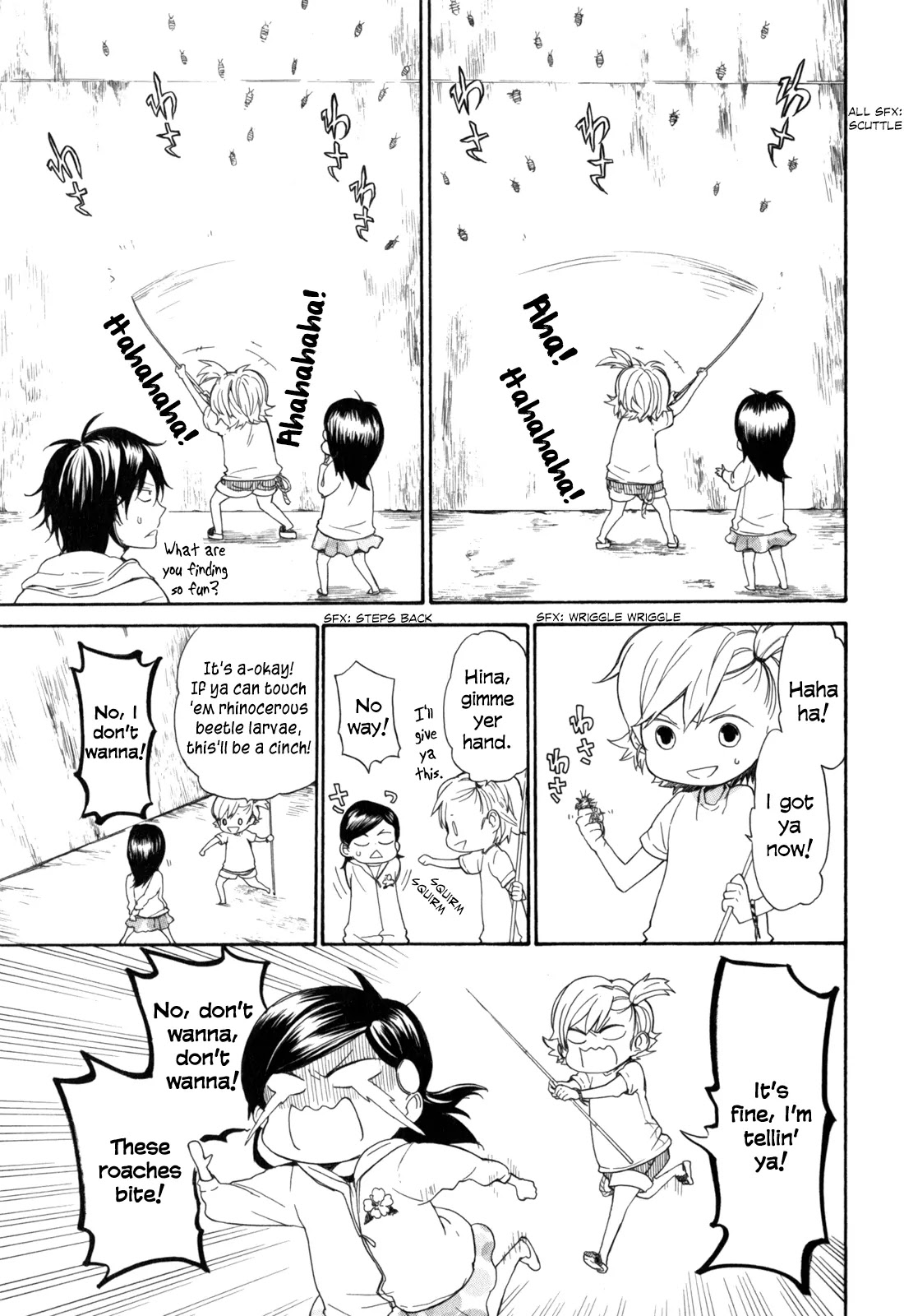 Barakamon Chapter 23 page 14 - Chapter 23: Hisan-iwo/High-grade Fish
