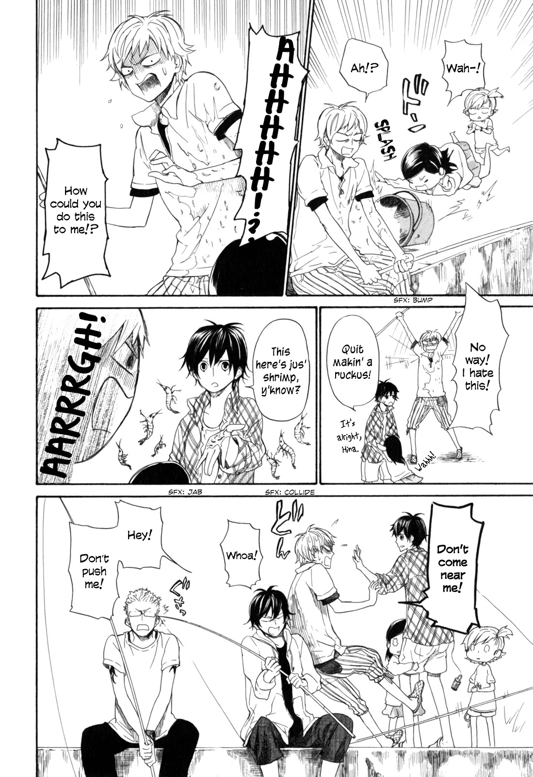Barakamon Chapter 23 page 15 - Chapter 23: Hisan-iwo/High-grade Fish