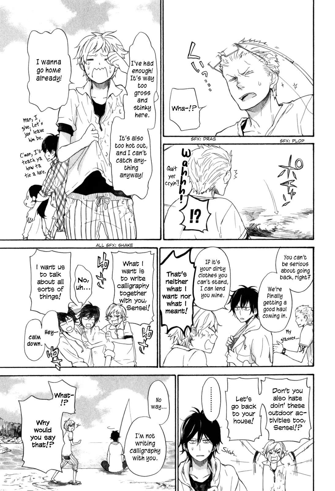Barakamon Chapter 23 page 16 - Chapter 23: Hisan-iwo/High-grade Fish