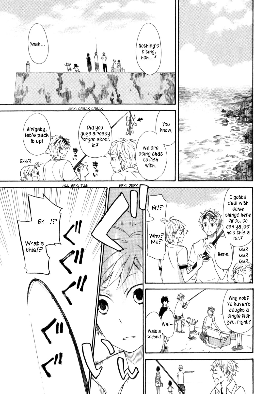 Barakamon Chapter 23 page 26 - Chapter 23: Hisan-iwo/High-grade Fish