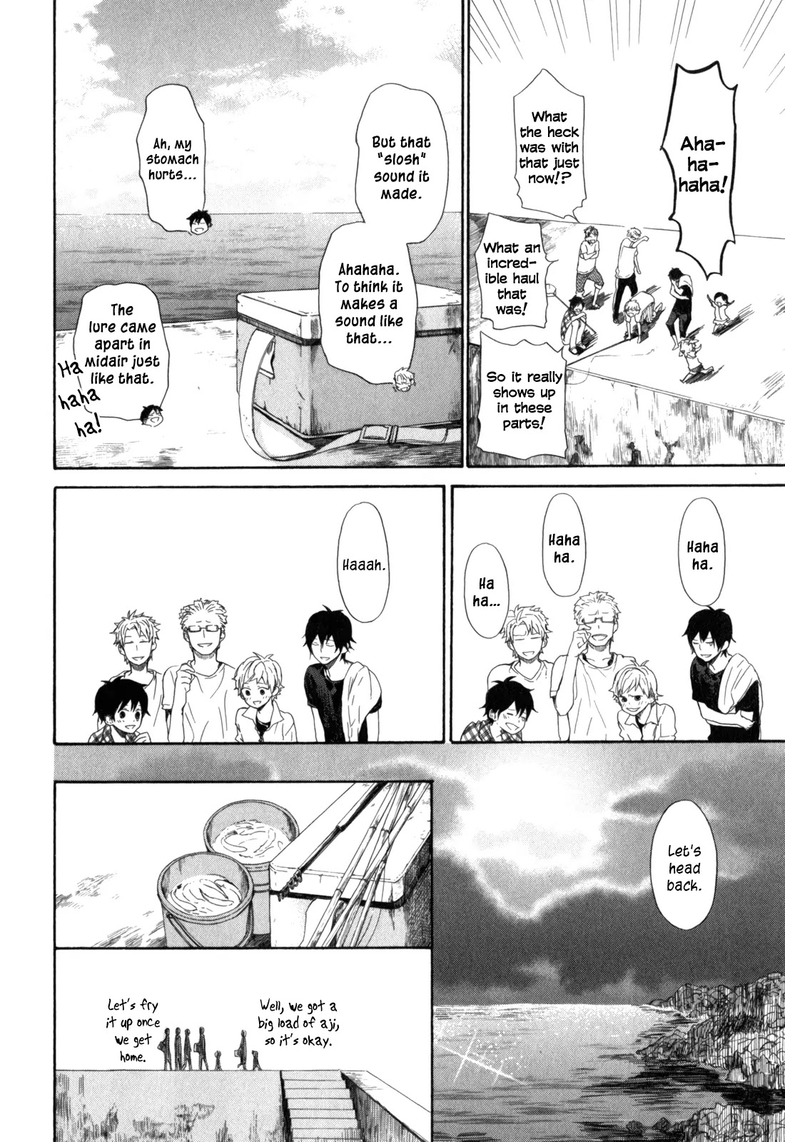 Barakamon Chapter 23 page 31 - Chapter 23: Hisan-iwo/High-grade Fish
