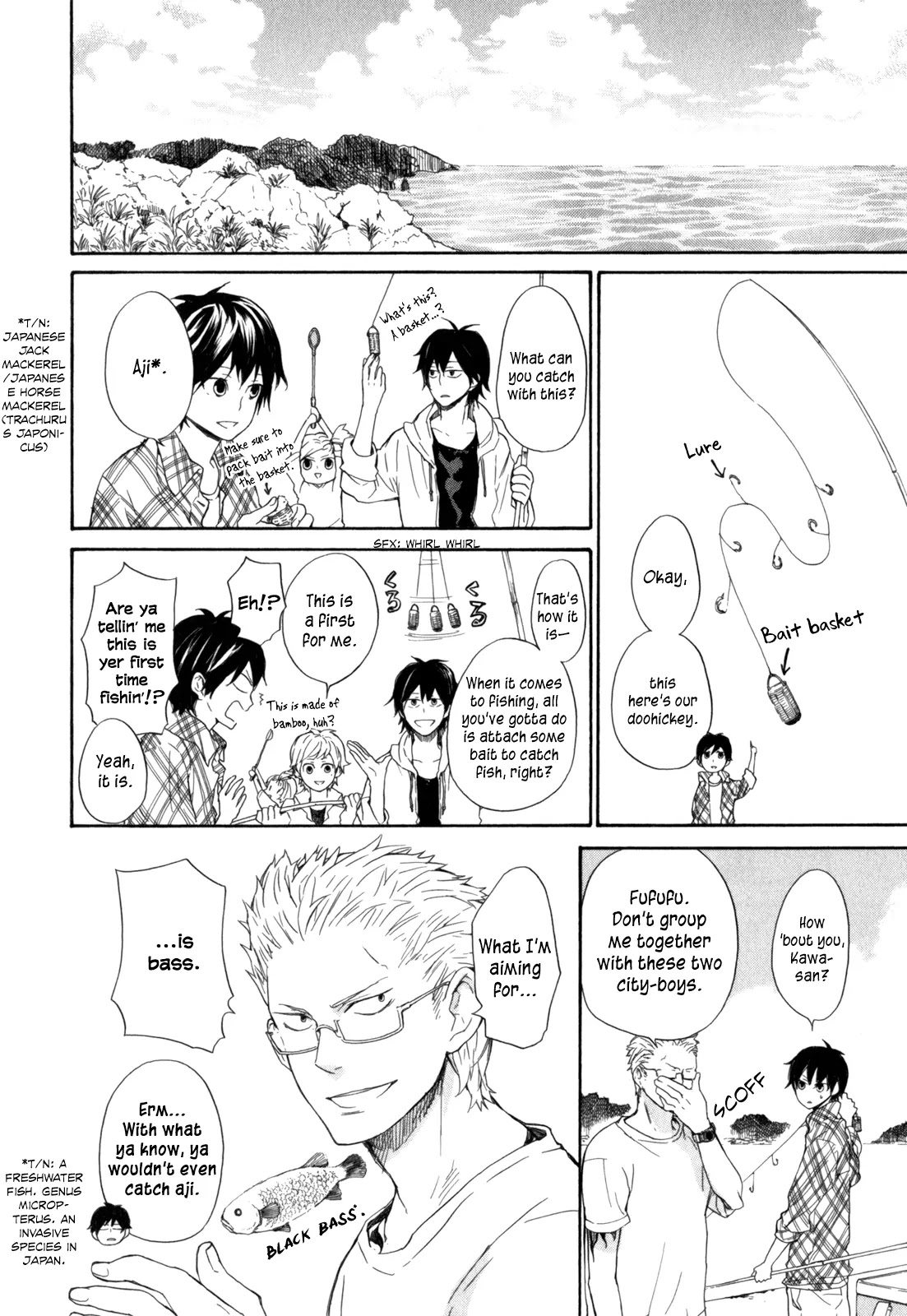 Barakamon Chapter 23 page 5 - Chapter 23: Hisan-iwo/High-grade Fish