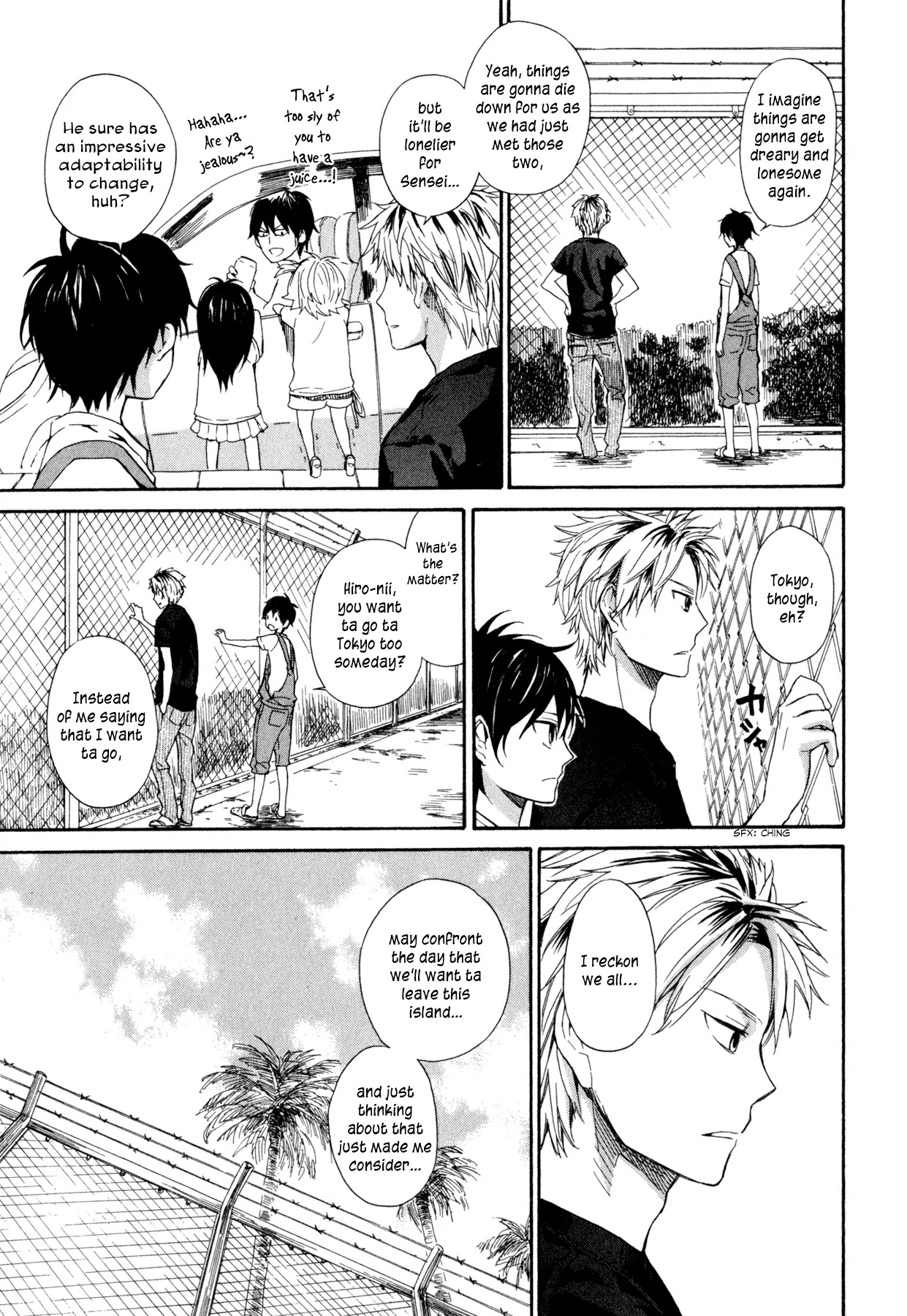 Barakamon Chapter 24 page 14 - Chapter 24: Mata kon'ka na?/Come again, 'mmkay?