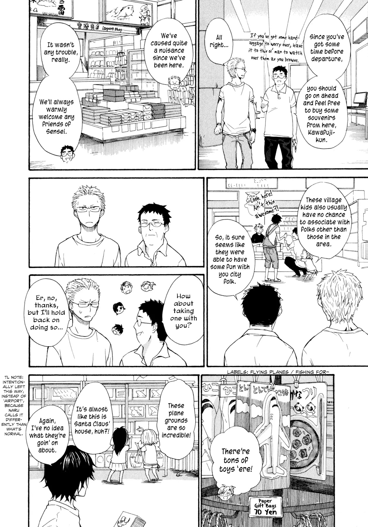 Barakamon Chapter 24 page 3 - Chapter 24: Mata kon'ka na?/Come again, 'mmkay?