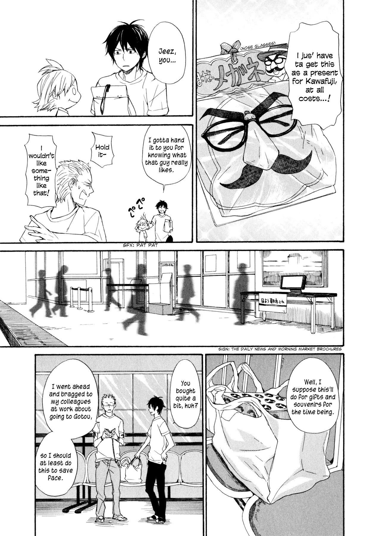 Barakamon Chapter 24 page 6 - Chapter 24: Mata kon'ka na?/Come again, 'mmkay?