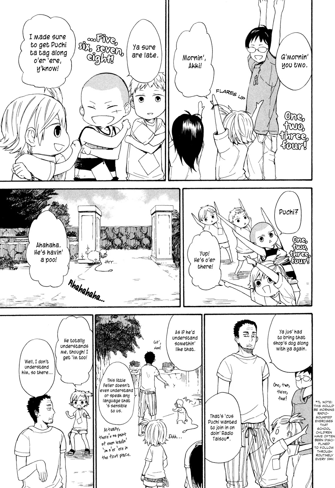 Barakamon Chapter 25 page 5 - Chapter 25: Puchi mo Doshi/Puchi's My Pal Too