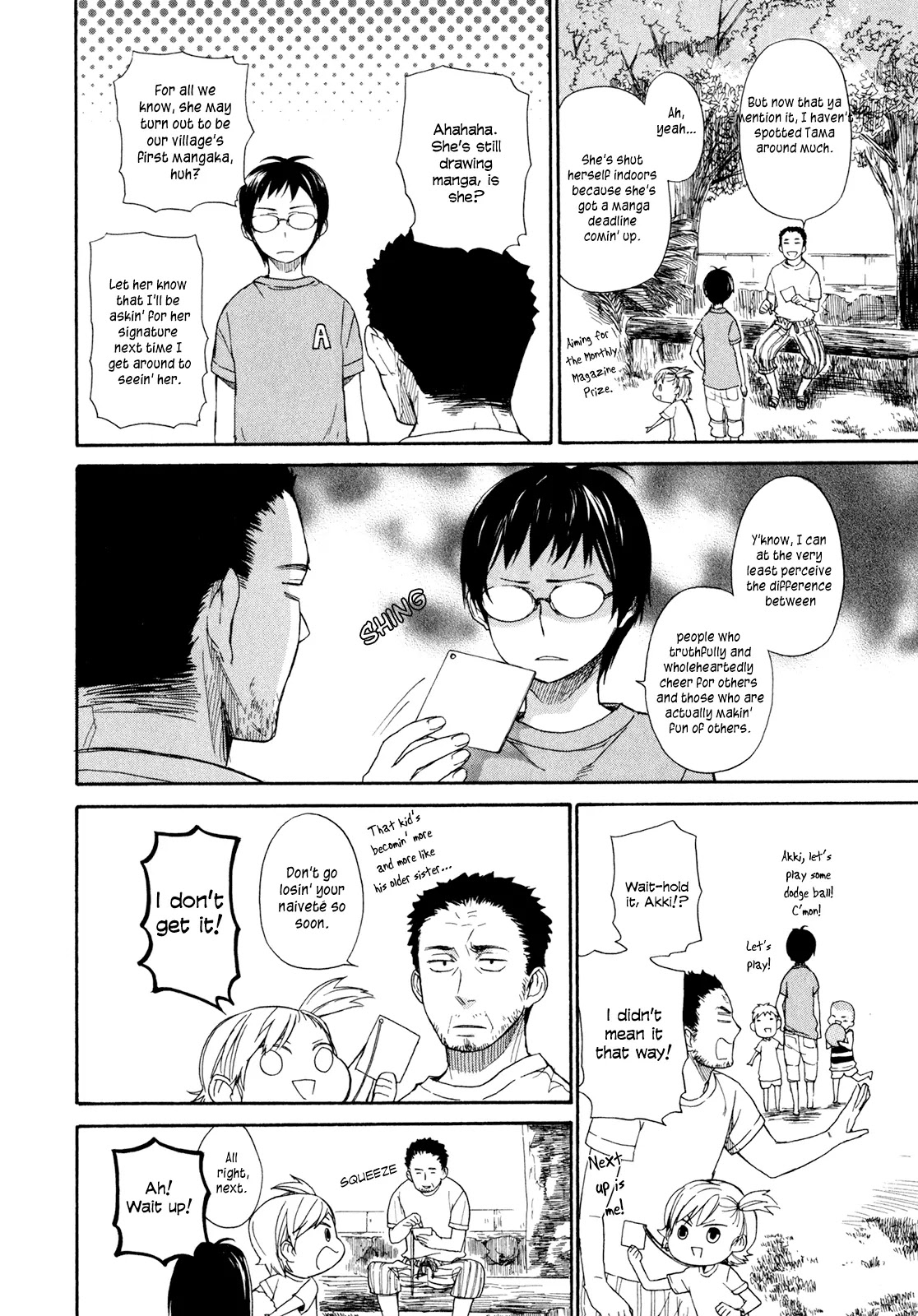Barakamon Chapter 25 page 8 - Chapter 25: Puchi mo Doshi/Puchi's My Pal Too