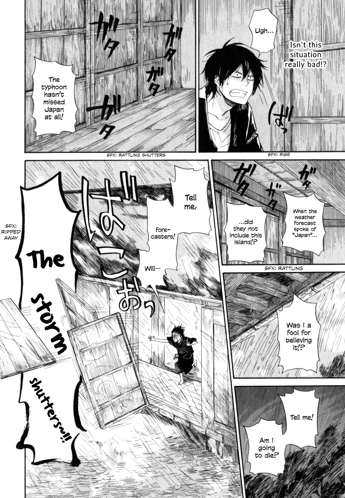Barakamon Chapter 26 page 10 - Chapter 26: Okazen Kuzzo/Typhoon's Coming + Omake: Danpo 3rd/Pond