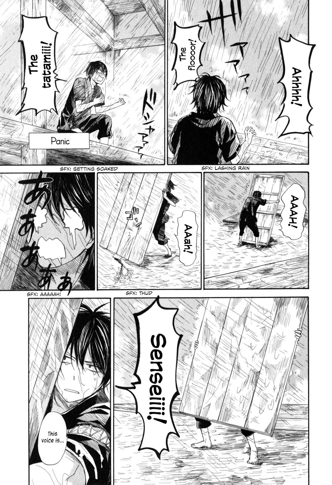 Barakamon Chapter 26 page 11 - Chapter 26: Okazen Kuzzo/Typhoon's Coming + Omake: Danpo 3rd/Pond