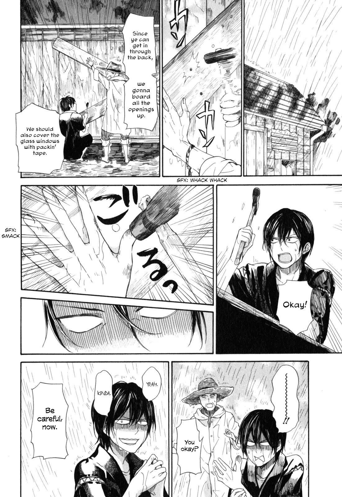 Barakamon Chapter 26 page 14 - Chapter 26: Okazen Kuzzo/Typhoon's Coming + Omake: Danpo 3rd/Pond